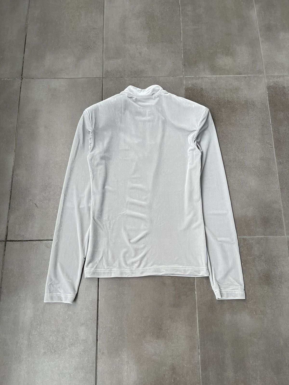 Han Kjobenhavn !DS! SS22 Han Kjobenhavn Half Zip Sharp Grey Long Sleeve Size US M / EU 48-50 / 2 - 12 Thumbnail