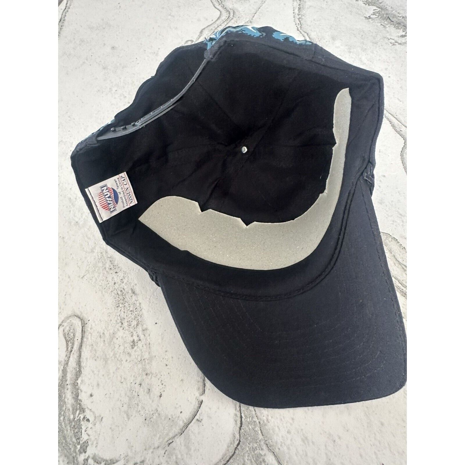 Vintage VTG American Thunder 90s Black Lightning Snapback Blank Bike Size ONE SIZE - 6 Thumbnail