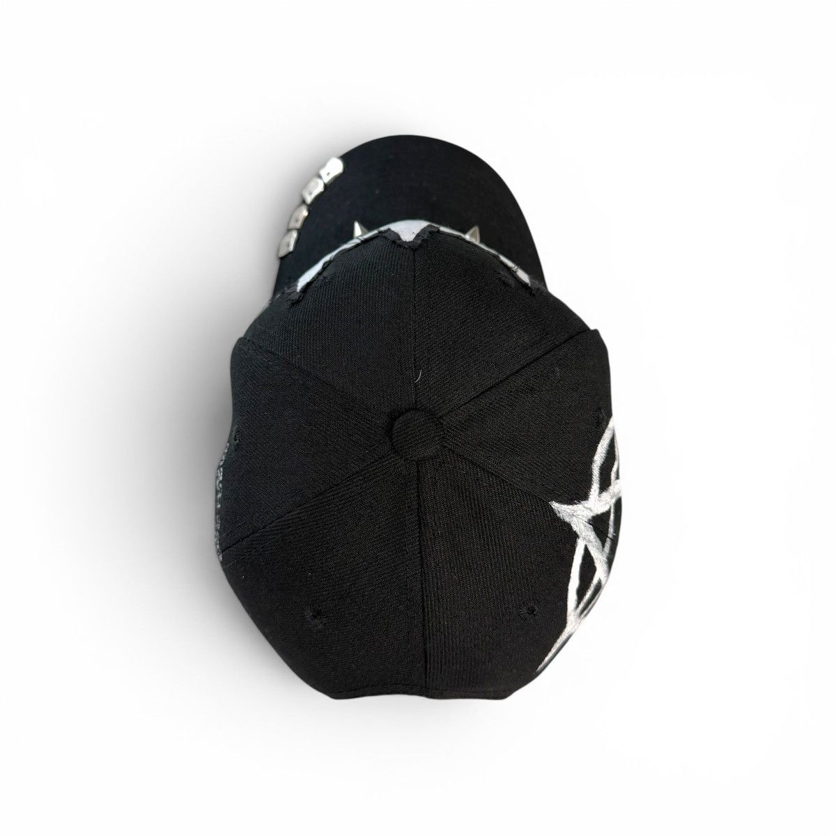 Other 2012co TWO-FACE Custom Spike Chain Graphic Star Patch Hat Size ONE SIZE - 5 Thumbnail