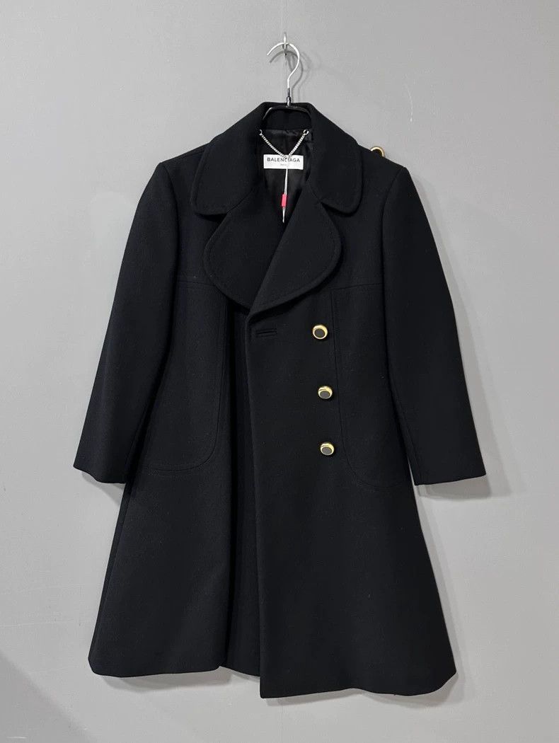 Balenciaga Balenciaga size 36 Wool petal collar coat Size US XS / EU 42 / 0 - 1 Thumbnail