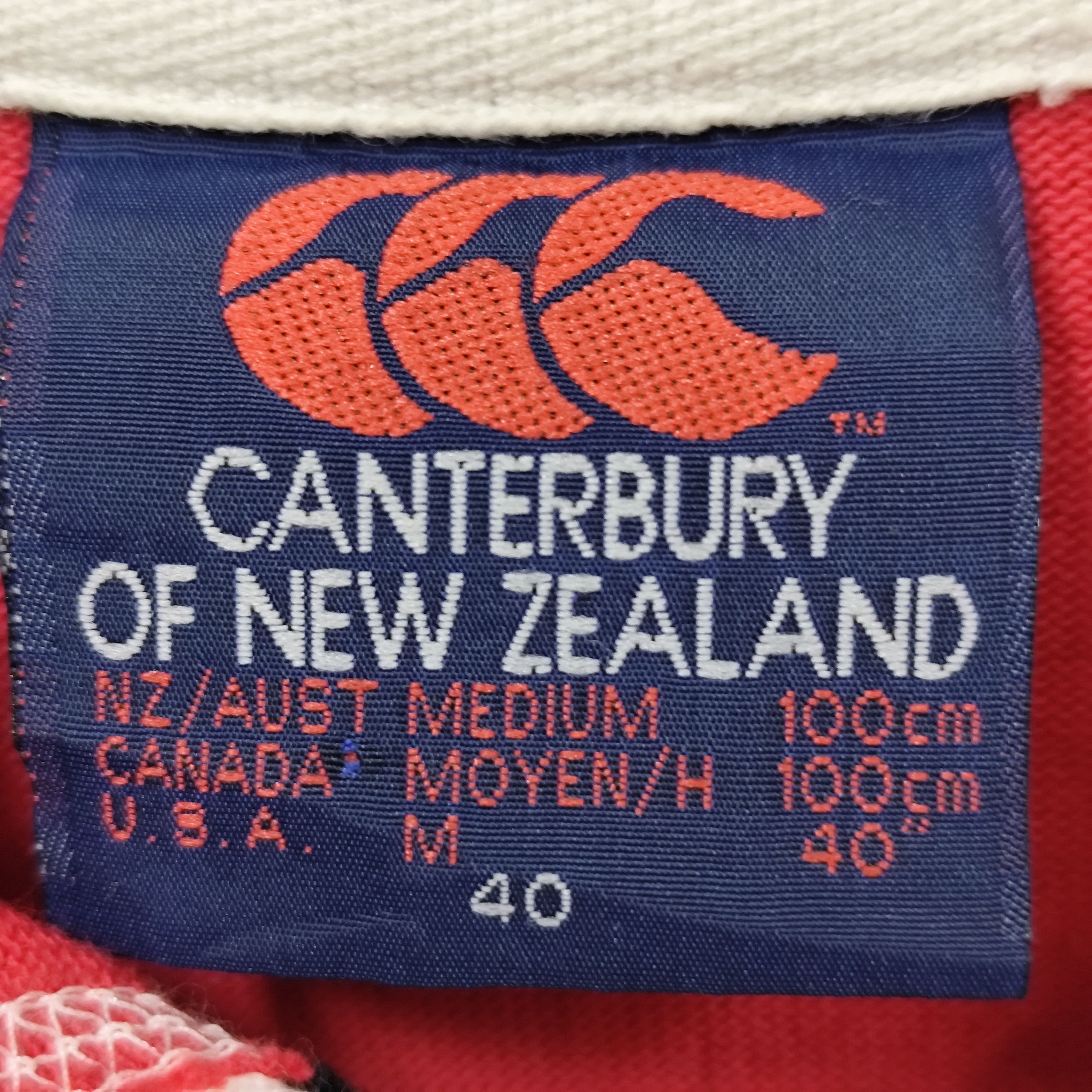 Canterbury of New Zealand × Vintage 🇳🇿VINTAGE CANTERBURY MADE IN NEW ZEALAND LONG SLEEVE SHIRT Size US M / EU 48-50 / 2 - 11 Thumbnail