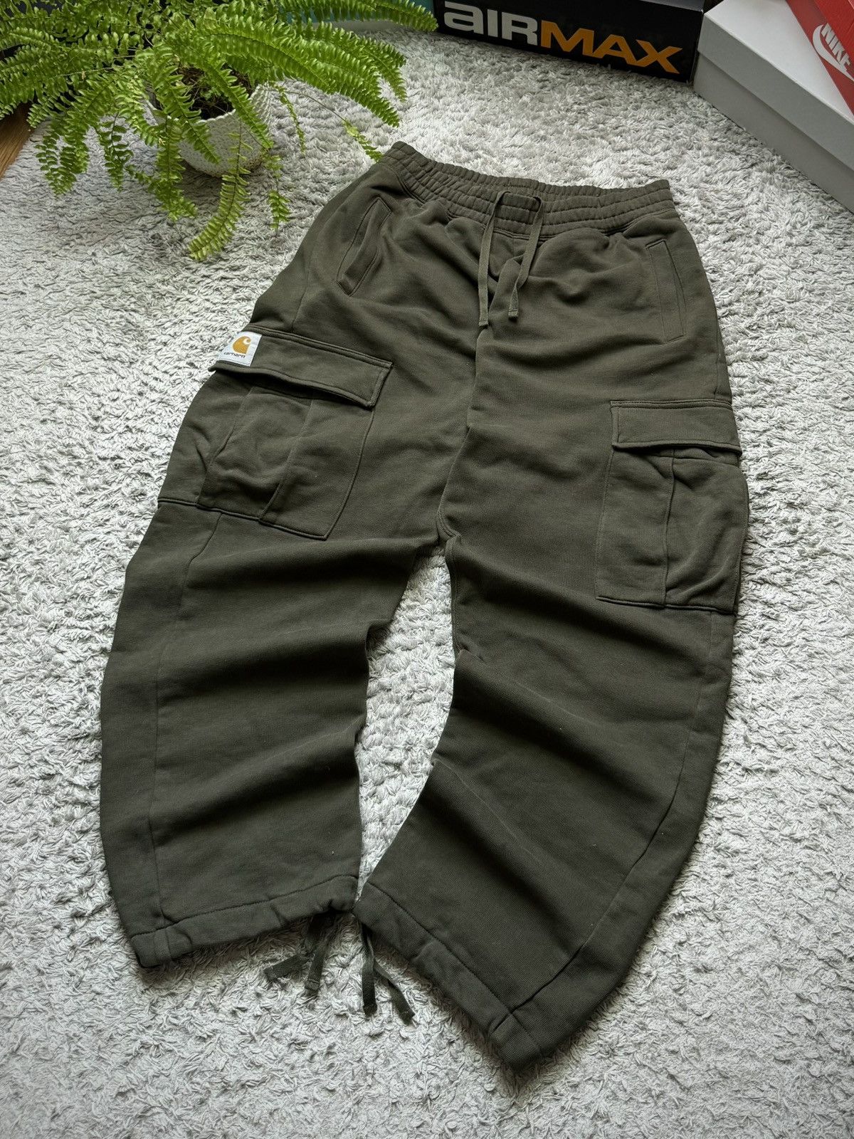 Carhartt 00s Carhartt Baggy Pants Rare Cargo Vintage Logo Streetwear Size US 32 / EU 48 - 2 Thumbnail