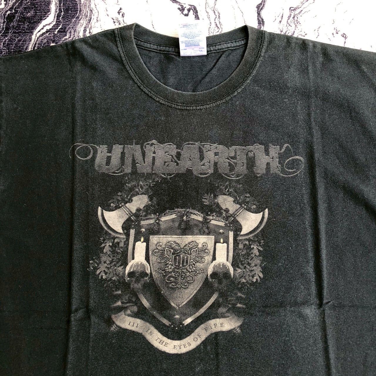 Band Tees Unearth "The Oncoming Storm" Vintage Tee (2000s Original) Size US M / EU 48-50 / 2 - 2 Thumbnail