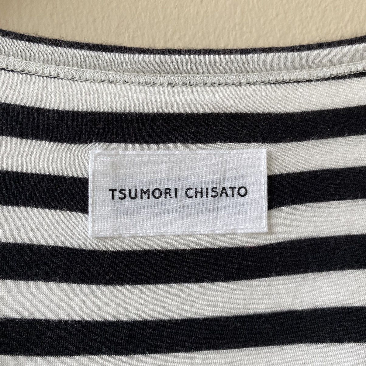 Tsumori Chisato Tsumori Chisato Striped Casual Dress with Contrast Pocket Size XS / US 0-2 / IT 36-38 - 3 Thumbnail
