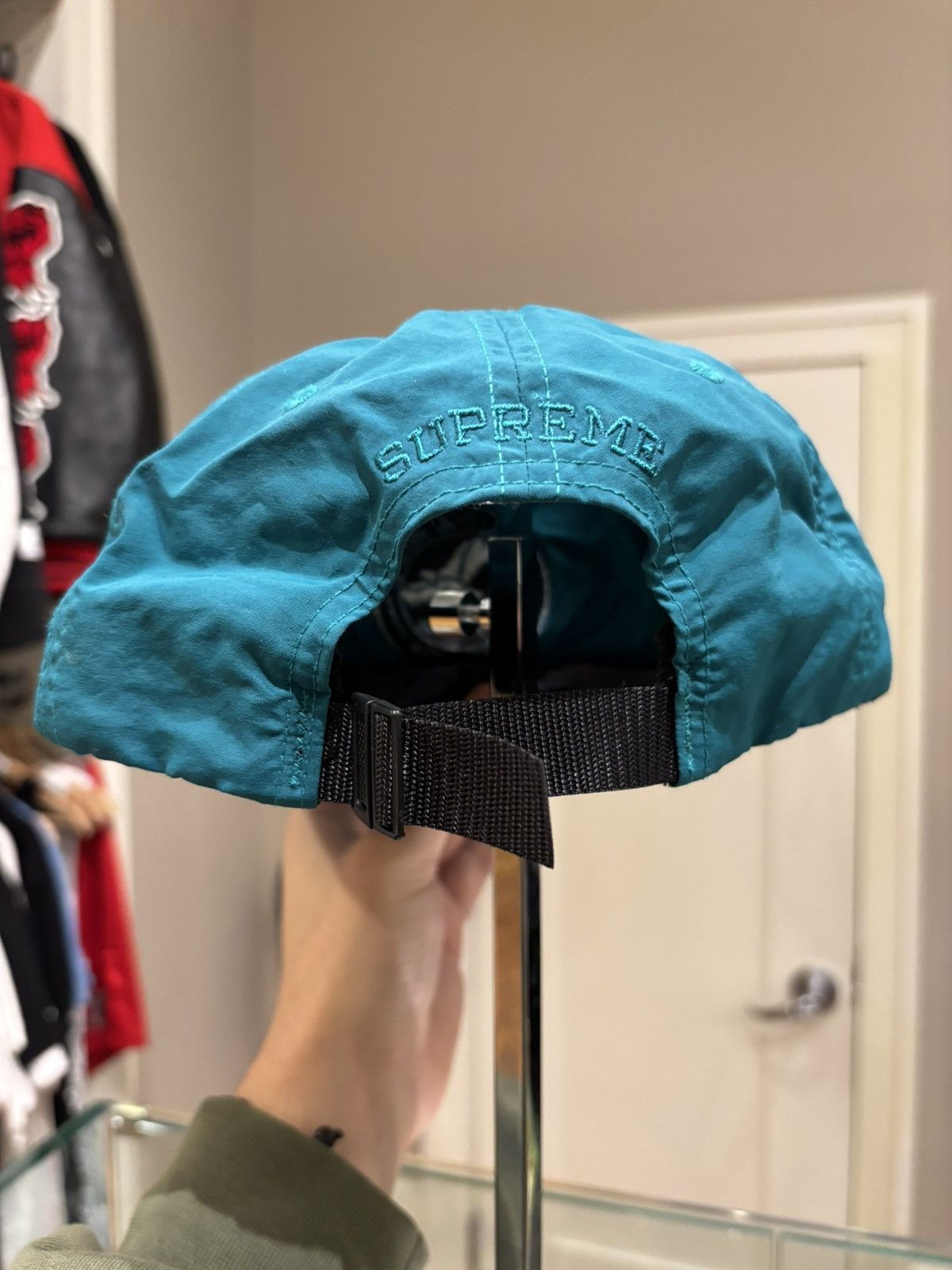 Supreme Supreme ss16 Wildlife 6 Panel Nylon Cap -Teal Size ONE SIZE - 3 Thumbnail