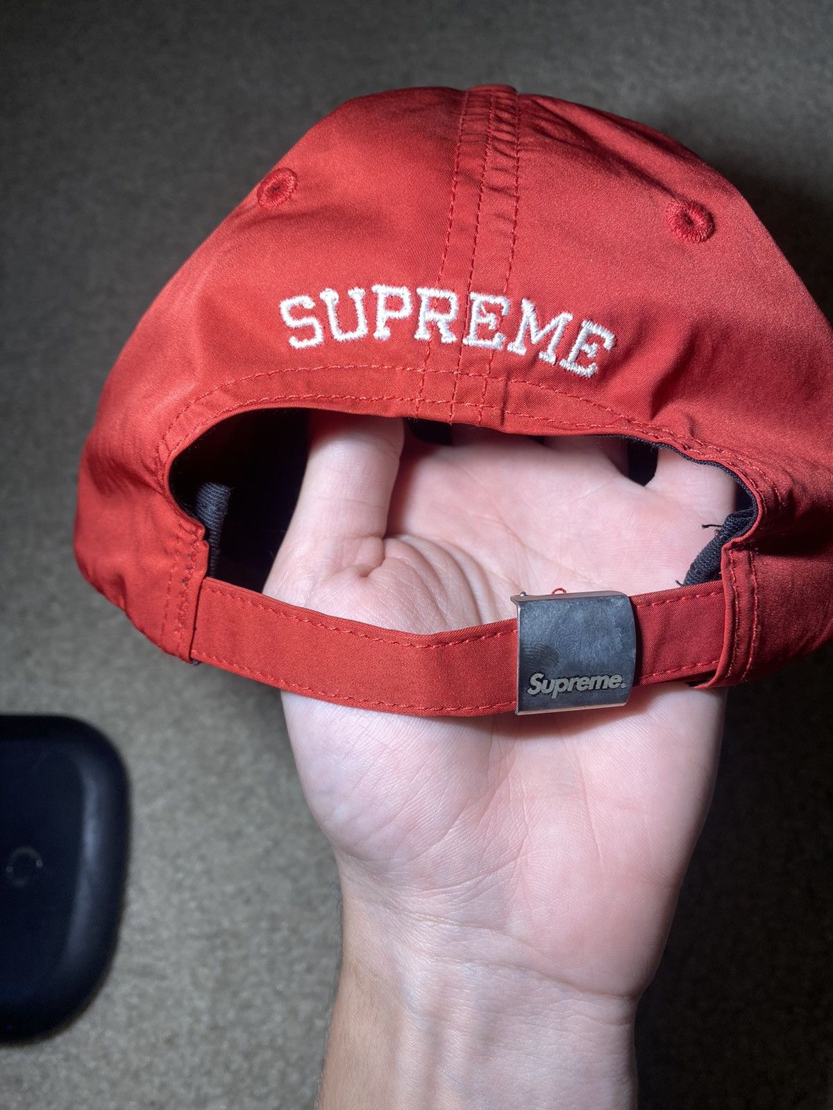 Supreme Supreme Nylon Visor Label 6-Panel Size ONE SIZE - 3 Thumbnail