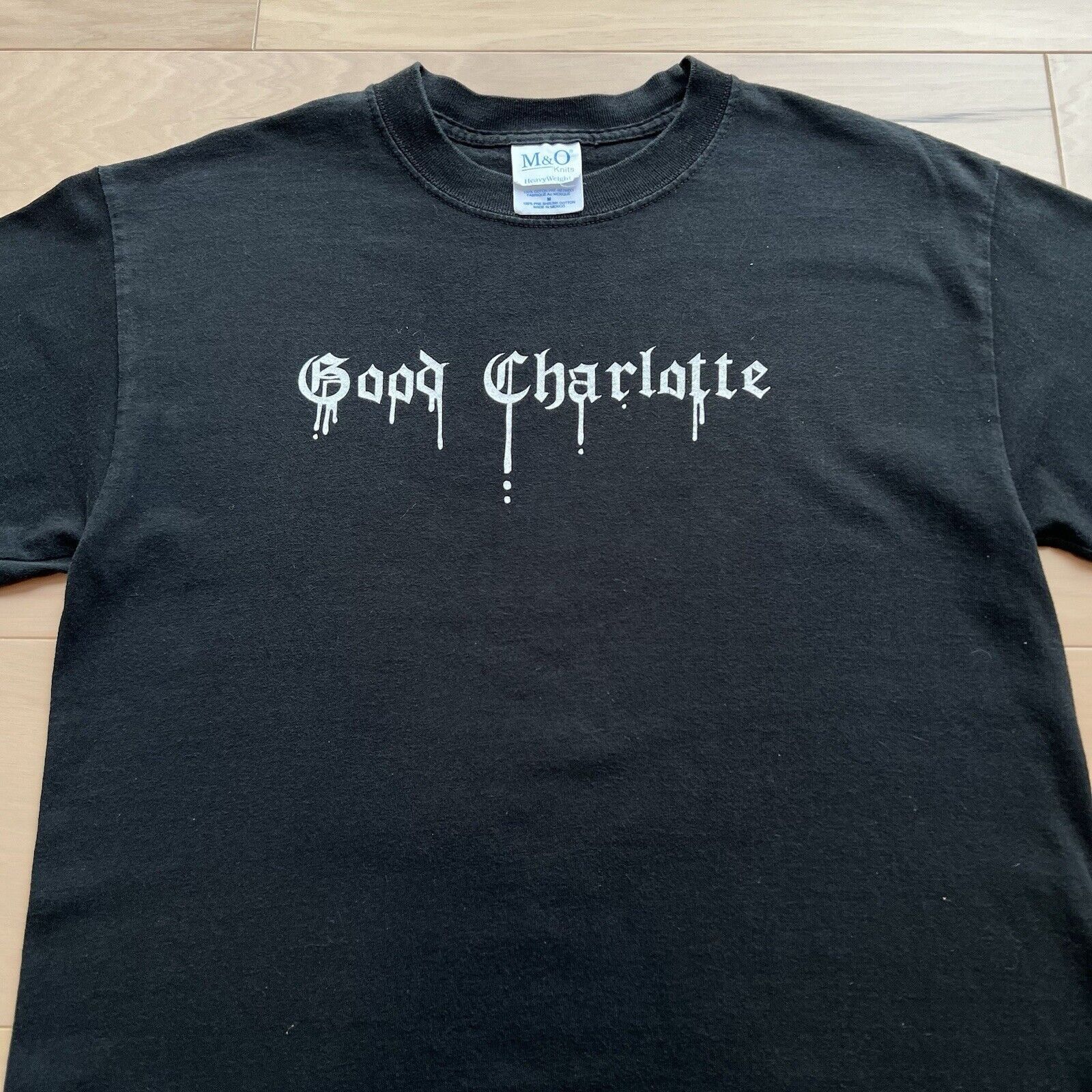 Band Tees × Vintage Vintage Good Charlotte Shirt Medium Black Y2K Rock Music Size US M / EU 48-50 / 2 - 3 Thumbnail