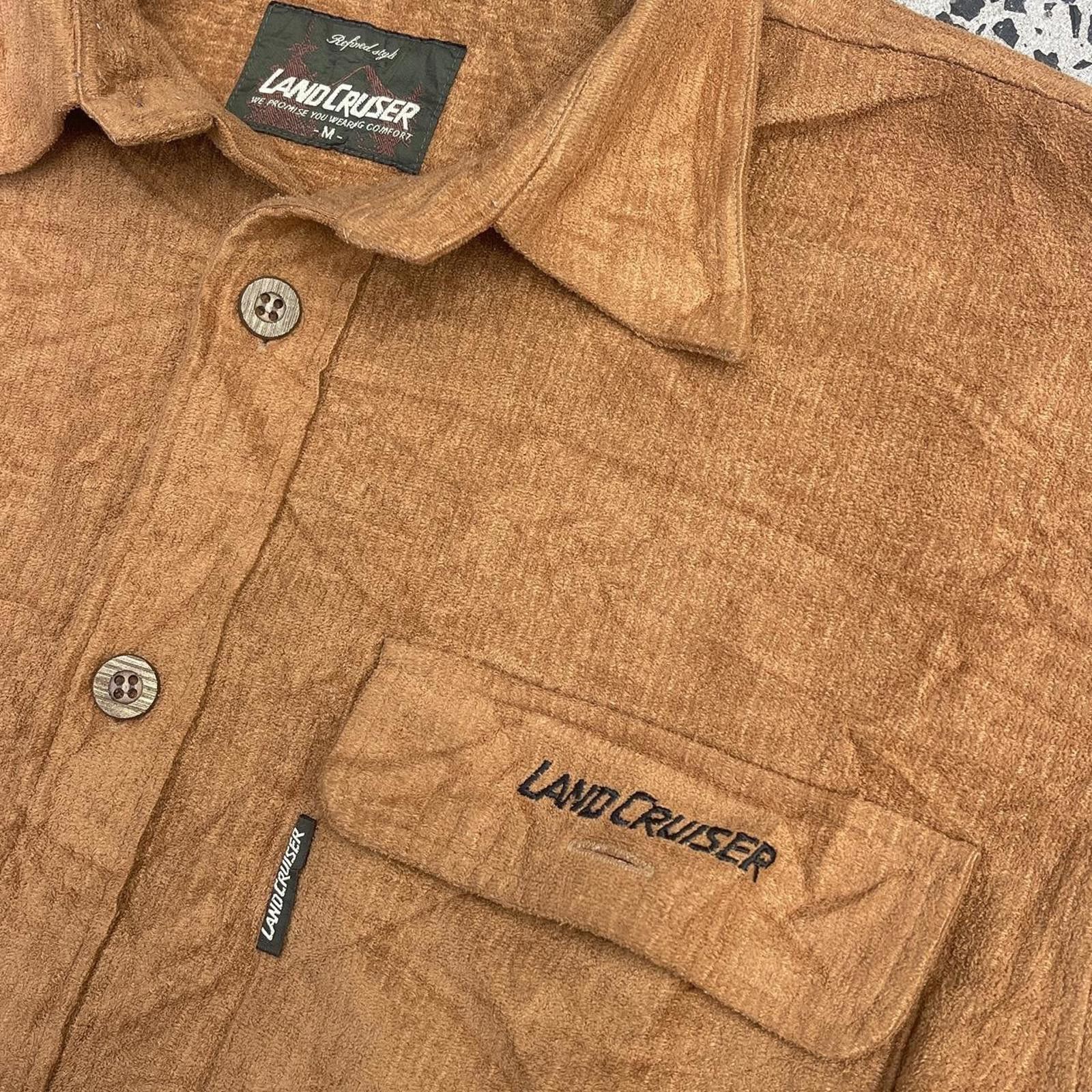 Other Men's Brown and Orange Shirt Size US M / EU 48-50 / 2 - 2 Thumbnail