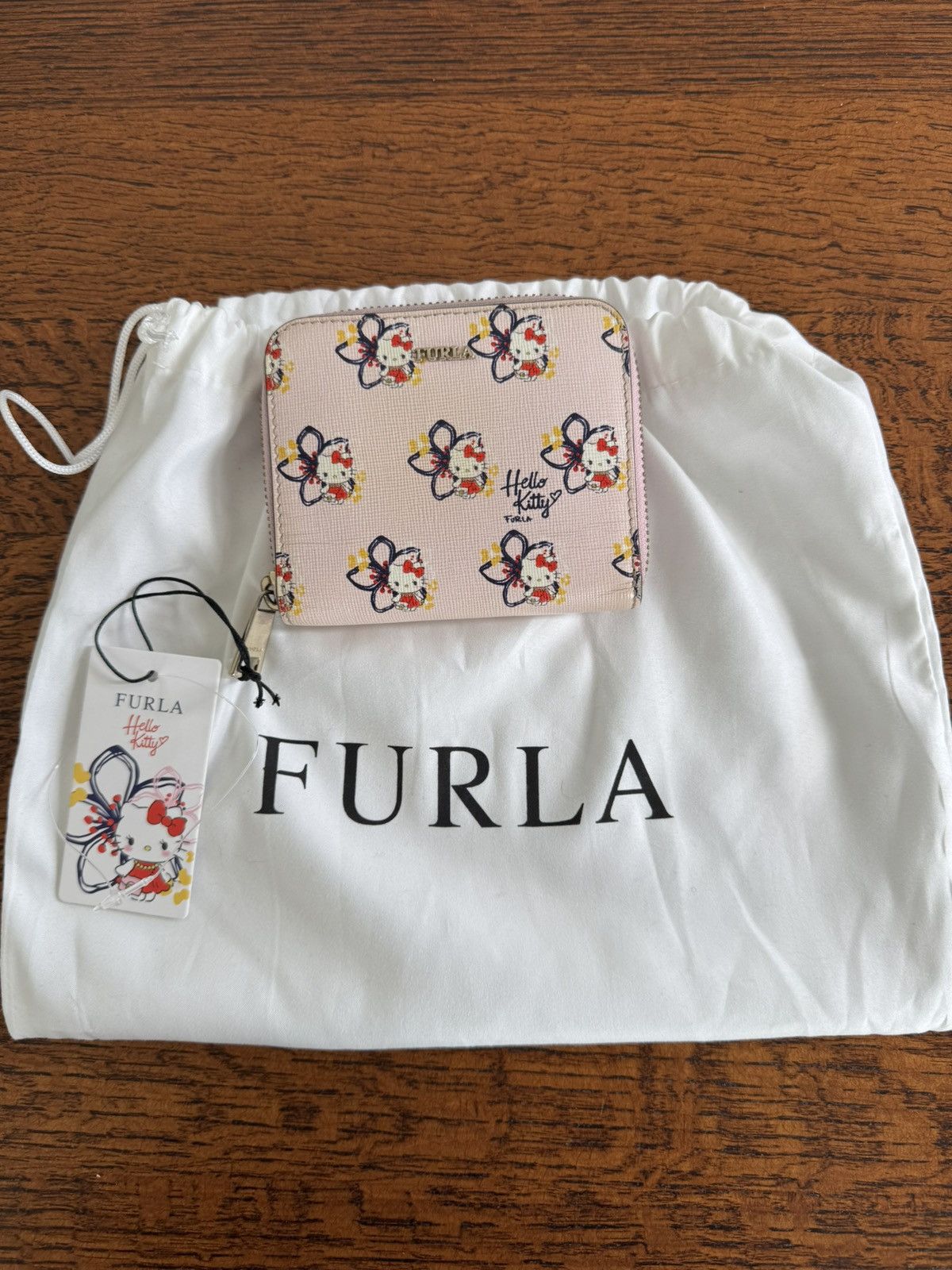 Furla NWT Furla x Hello Kitty Limited Edition Floral Zip Wallet Size ONE SIZE - 1 Thumbnail