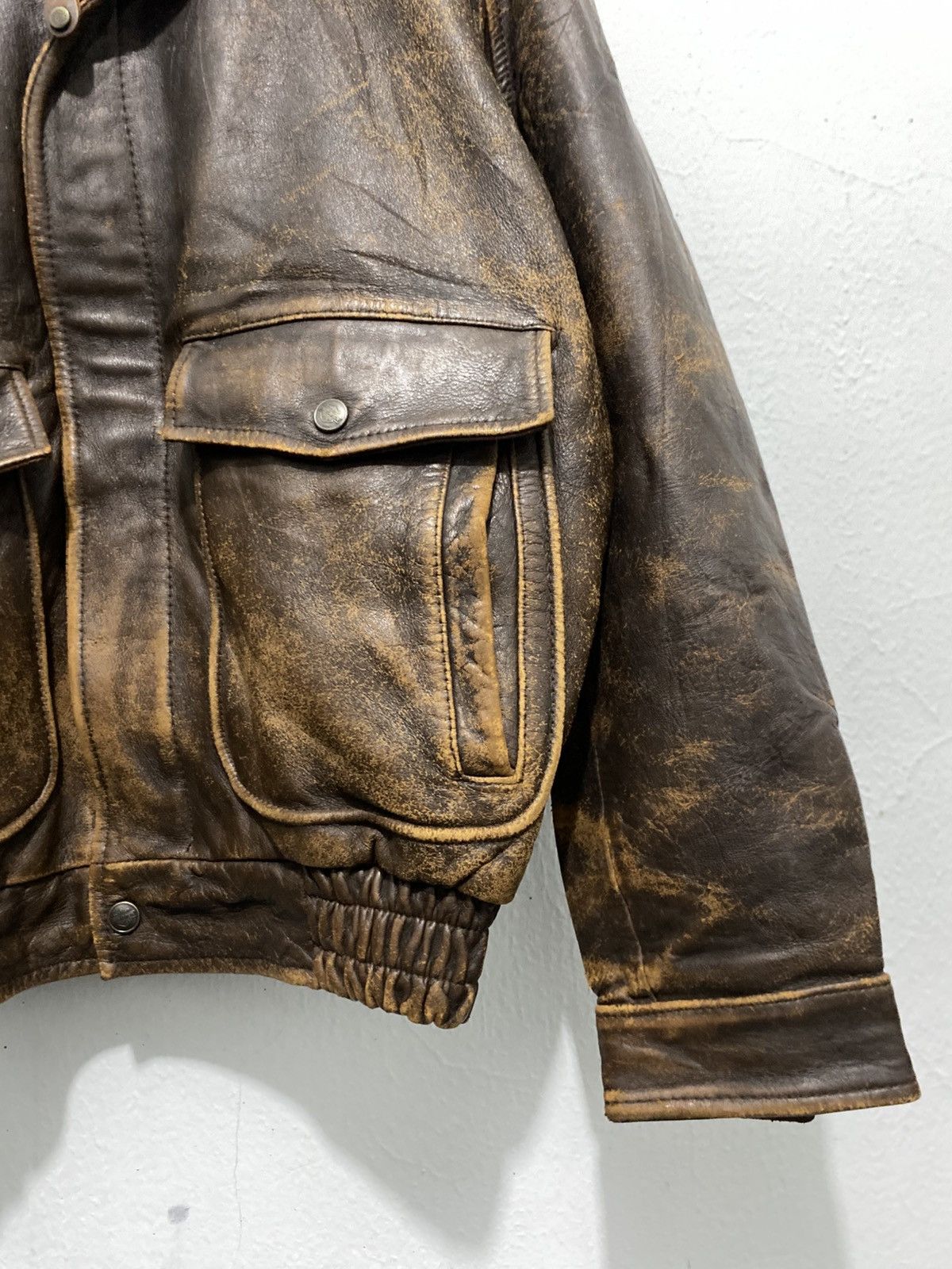 Harley Davidson Vintage Harley Davidson Leather Jacket Size US M / EU 48-50 / 2 - 5 Thumbnail
