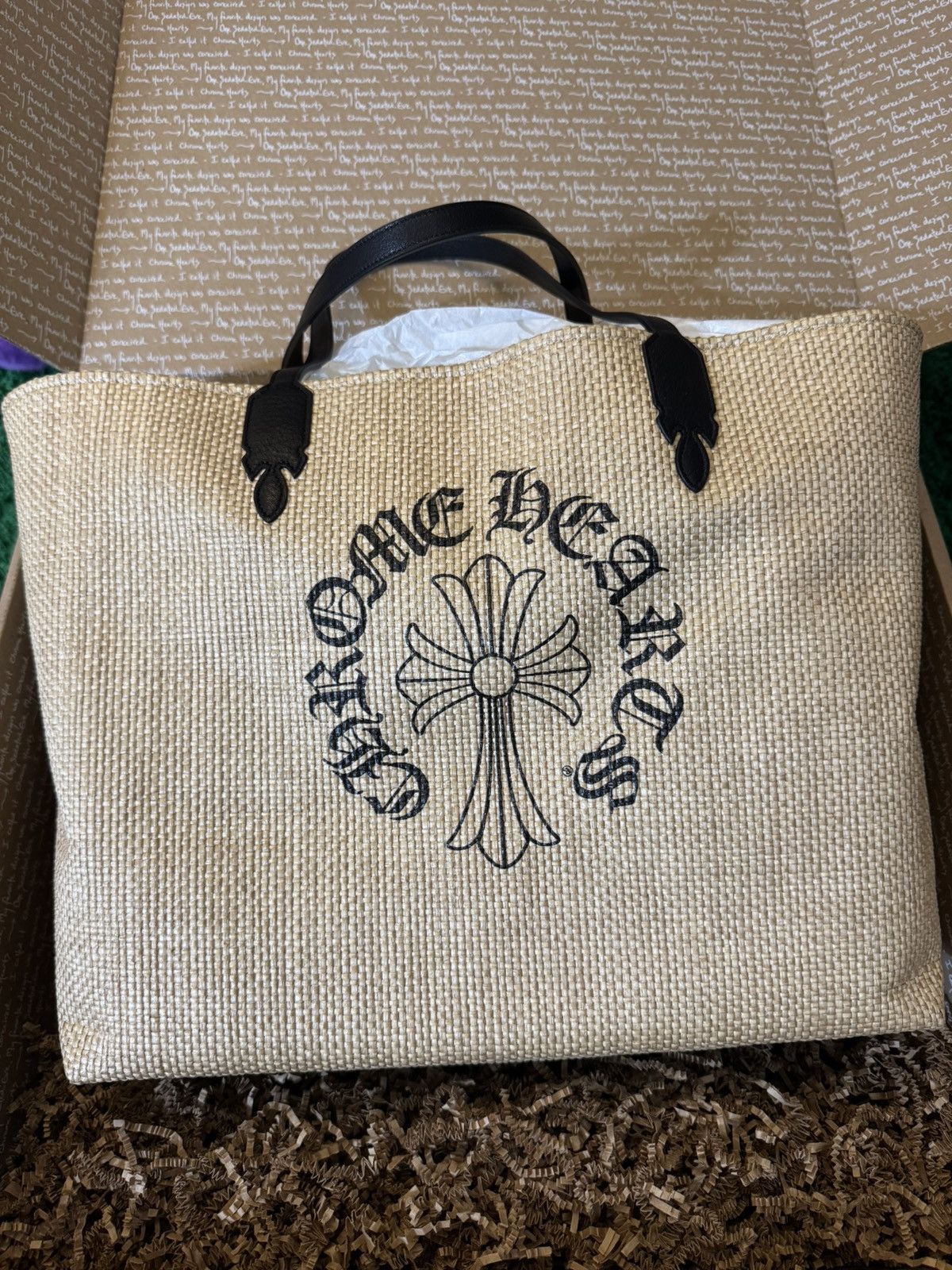 バッグ Chrome Hearts MEDIUM BEACHES BAG Chrome Hearts Large Beach Tote 👜🏝️ Brand new w/ Dust Bag
