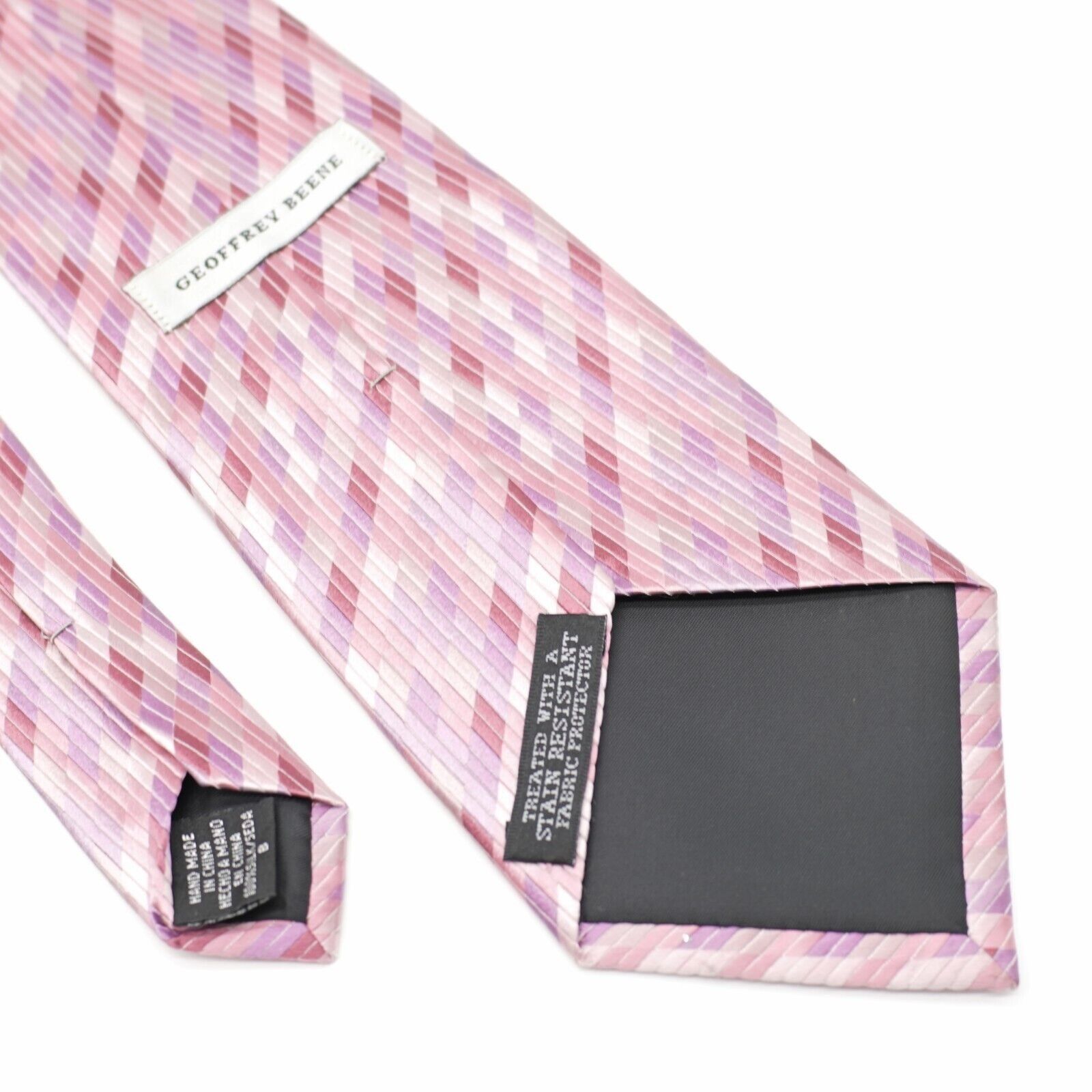 Designer Geoffrey Beene Gradient Patchwork Pink Wide Stain Resistant Size ONE SIZE - 6 Thumbnail