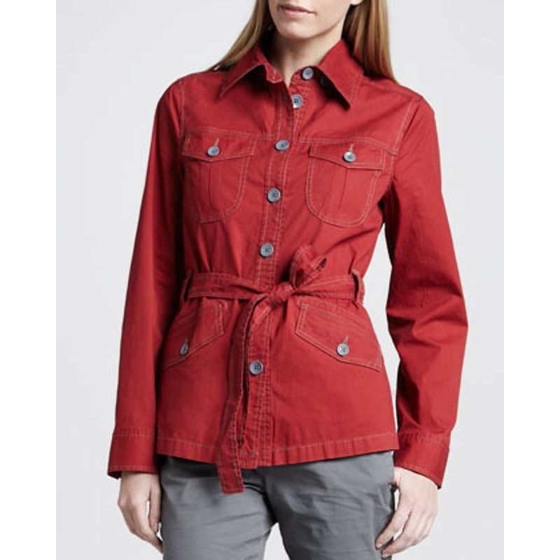 Other Christopher Blue Taylor Red Tie Front Button Down Jacket XL Size XL / US 12-14 / IT 48-50 - 1 Thumbnail