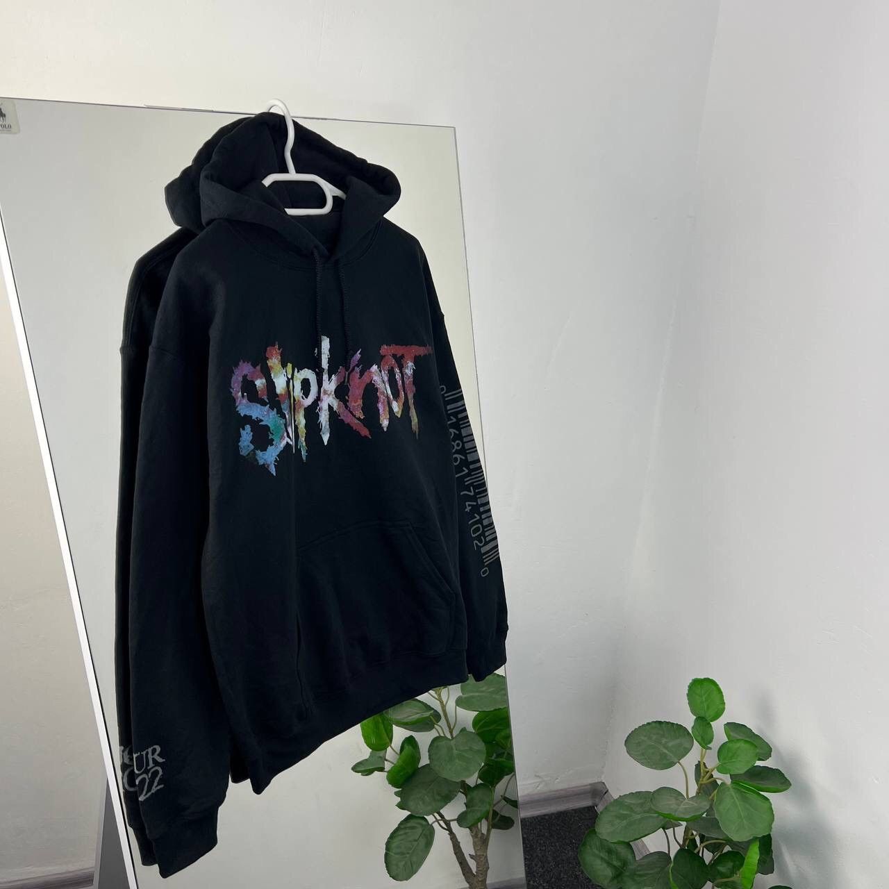Band Tees Slipknot Rock Hoodie Y2k Tour Big Print Style Baggy Size US M / EU 48-50 / 2 - 1 Thumbnail