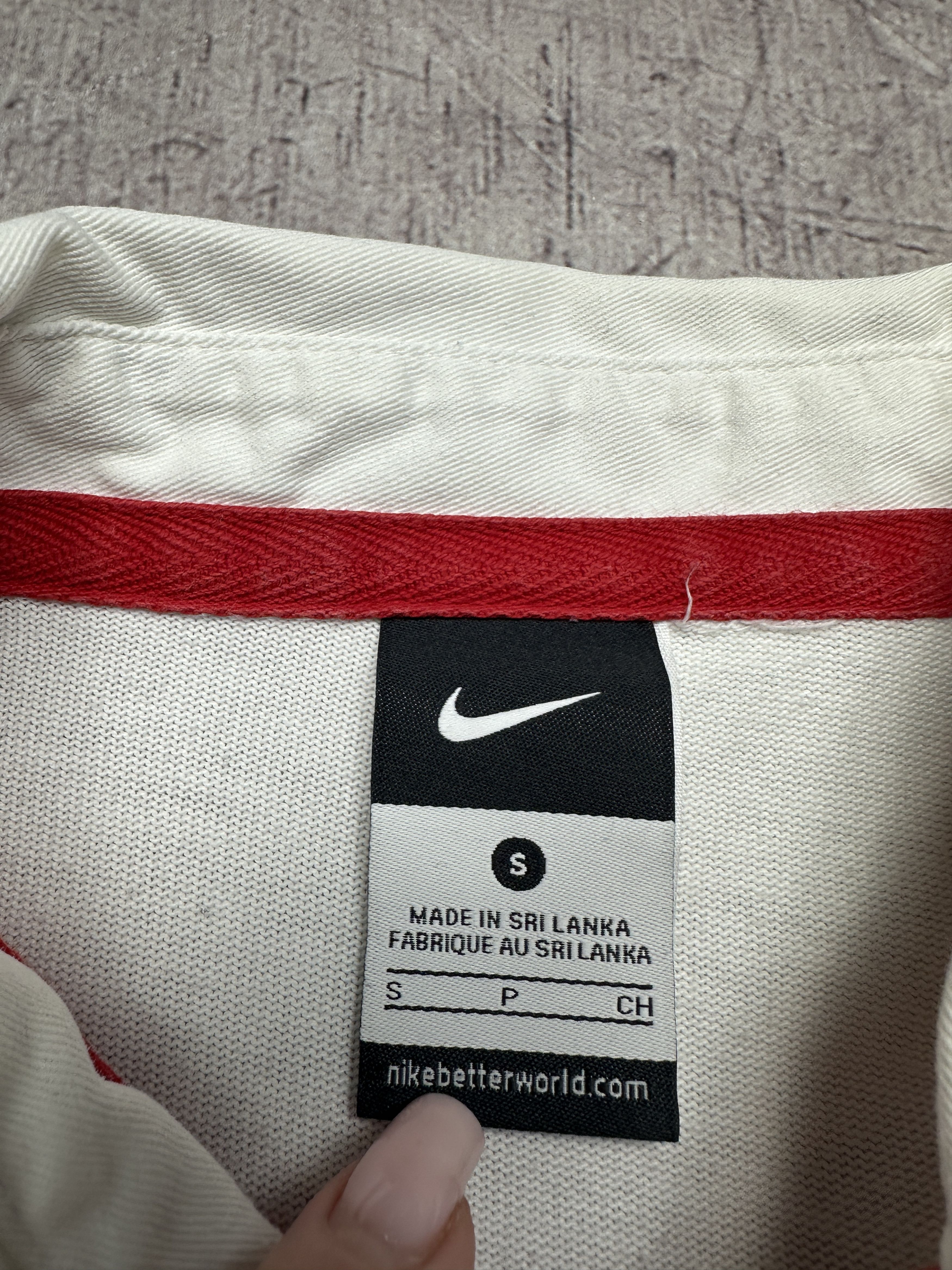 Nike Nike 2011 Mens England Rugby Long Sleeve Polo Shirt Size US S / EU 44-46 / 1 - 7 Thumbnail