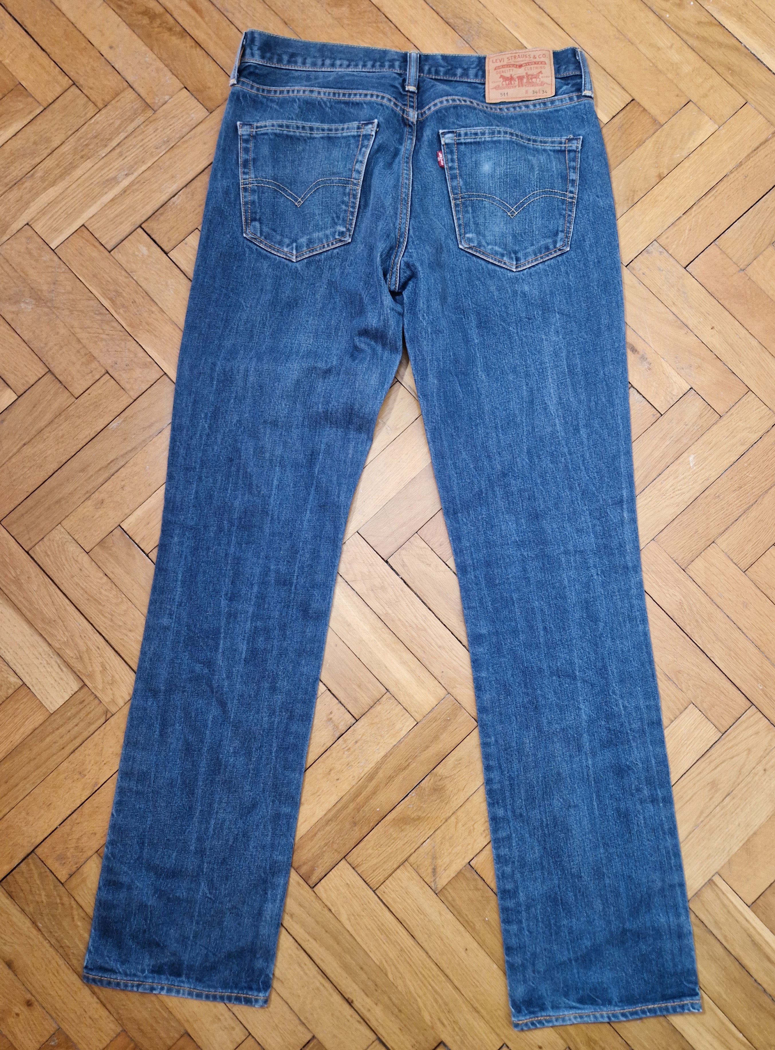 Levi's × Levi's Vintage Clothing Levis Levi's 511 W34 L34 denim pants Size US 34 / EU 50 - 3 Thumbnail