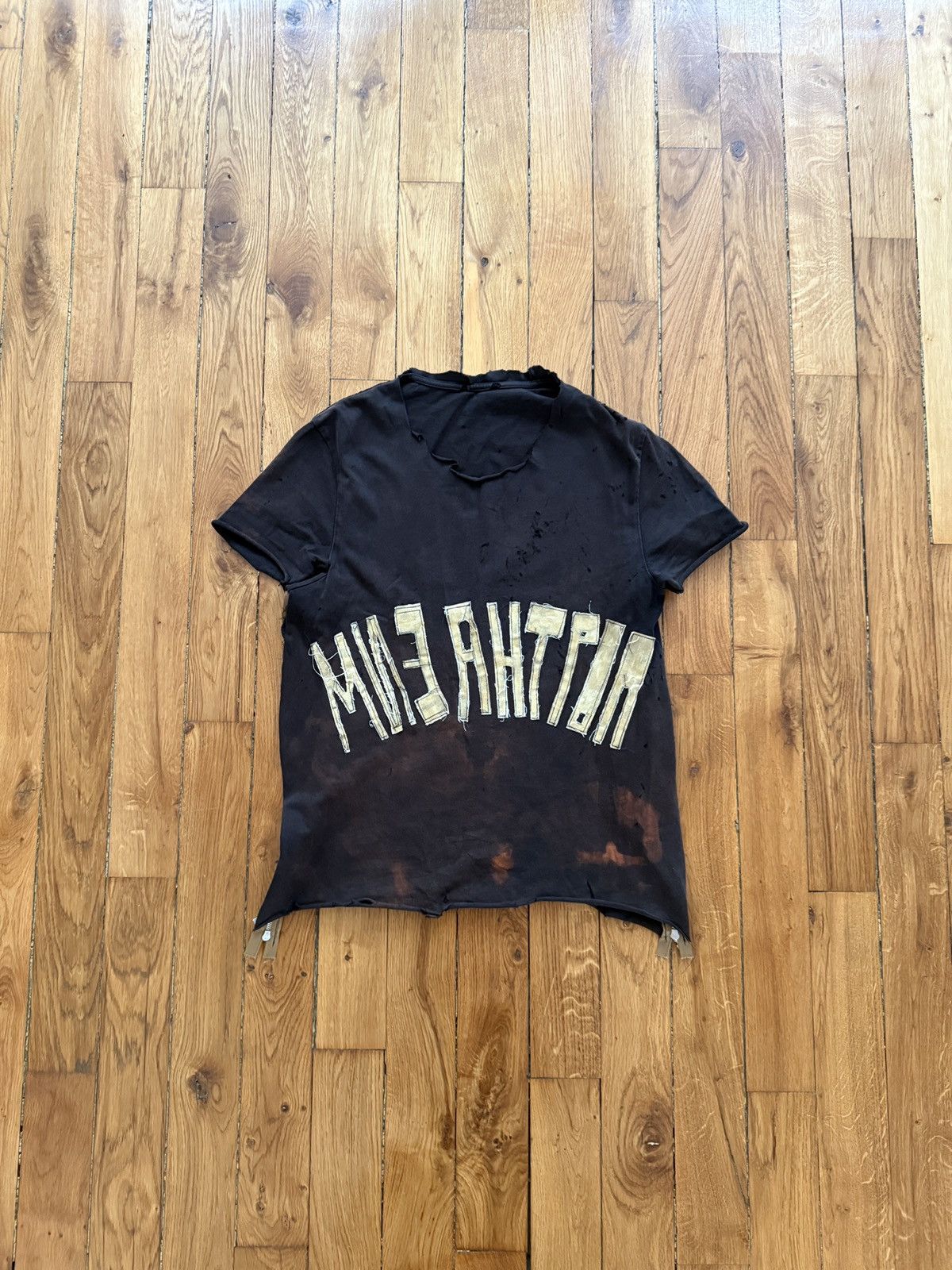 Japanese Brand Misanthrope Zip T-Shirt Size US L / EU 52-54 / 3 - 1 Thumbnail