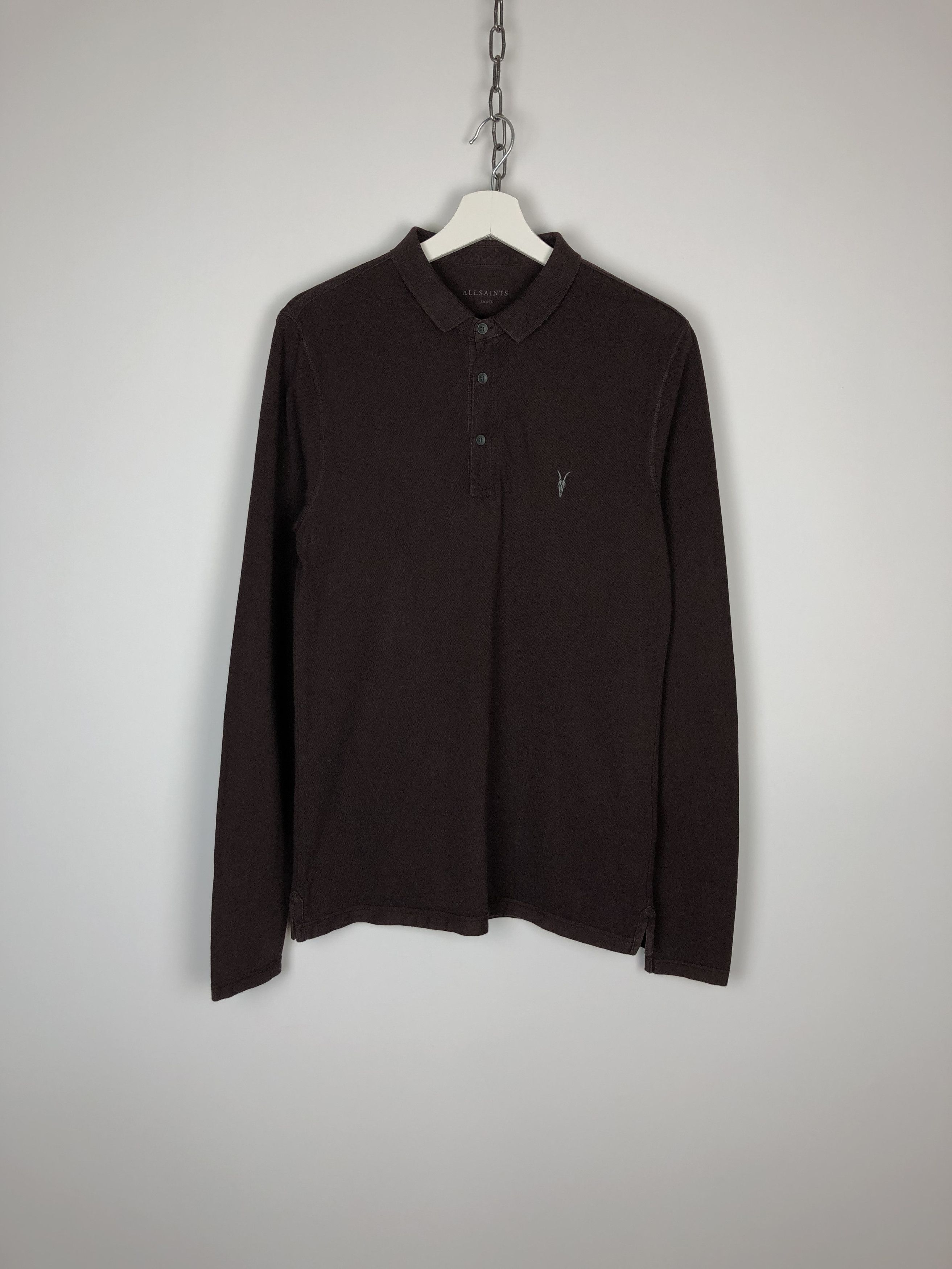 Allsaints Allsaints Longsleeve Reform LS Polo Pullover size S Size US S / EU 44-46 / 1 - 1 Thumbnail