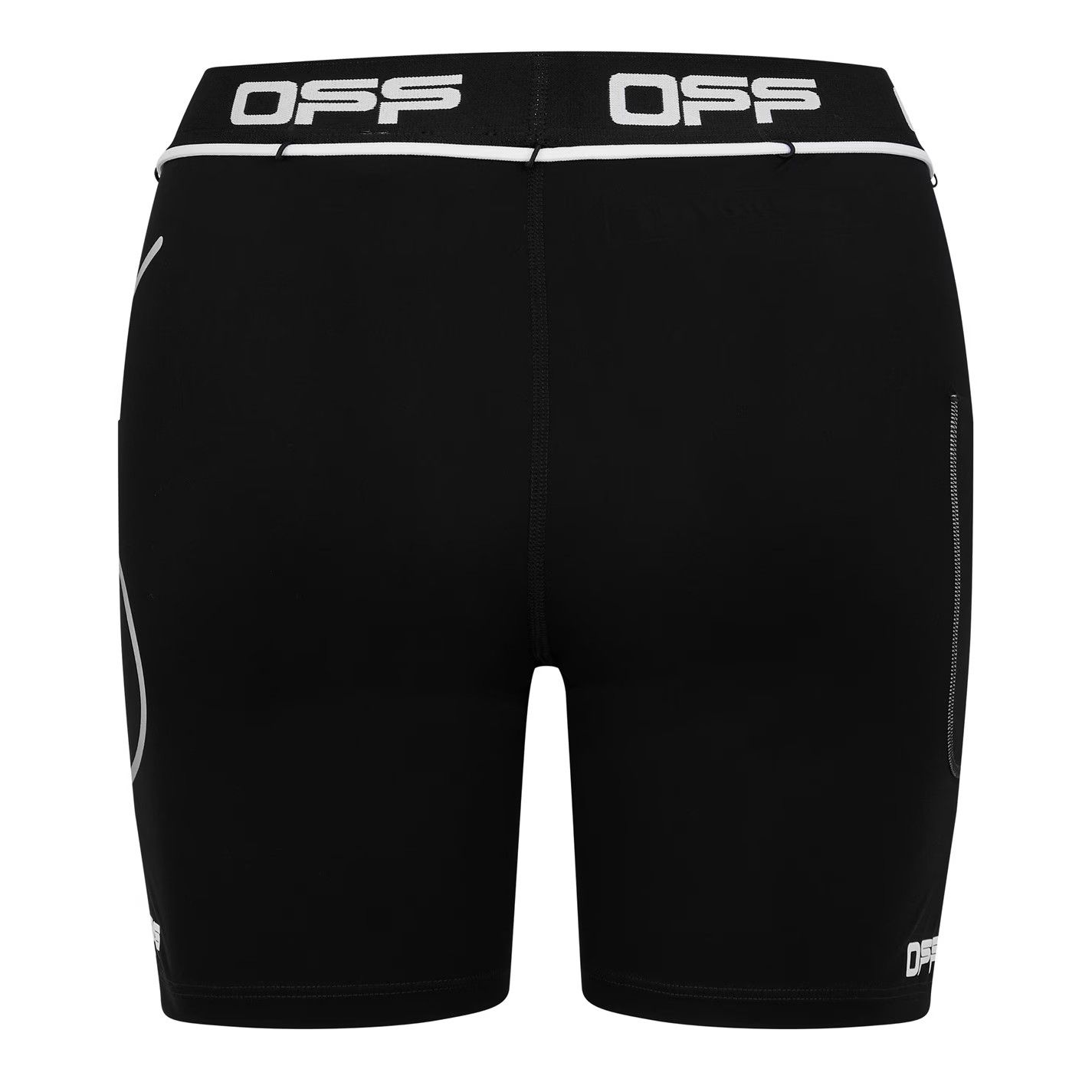 Off-White o1g2r1mq0125 Active Logo Short in Black Size 25" / US 0 / IT 36 - 2 Thumbnail