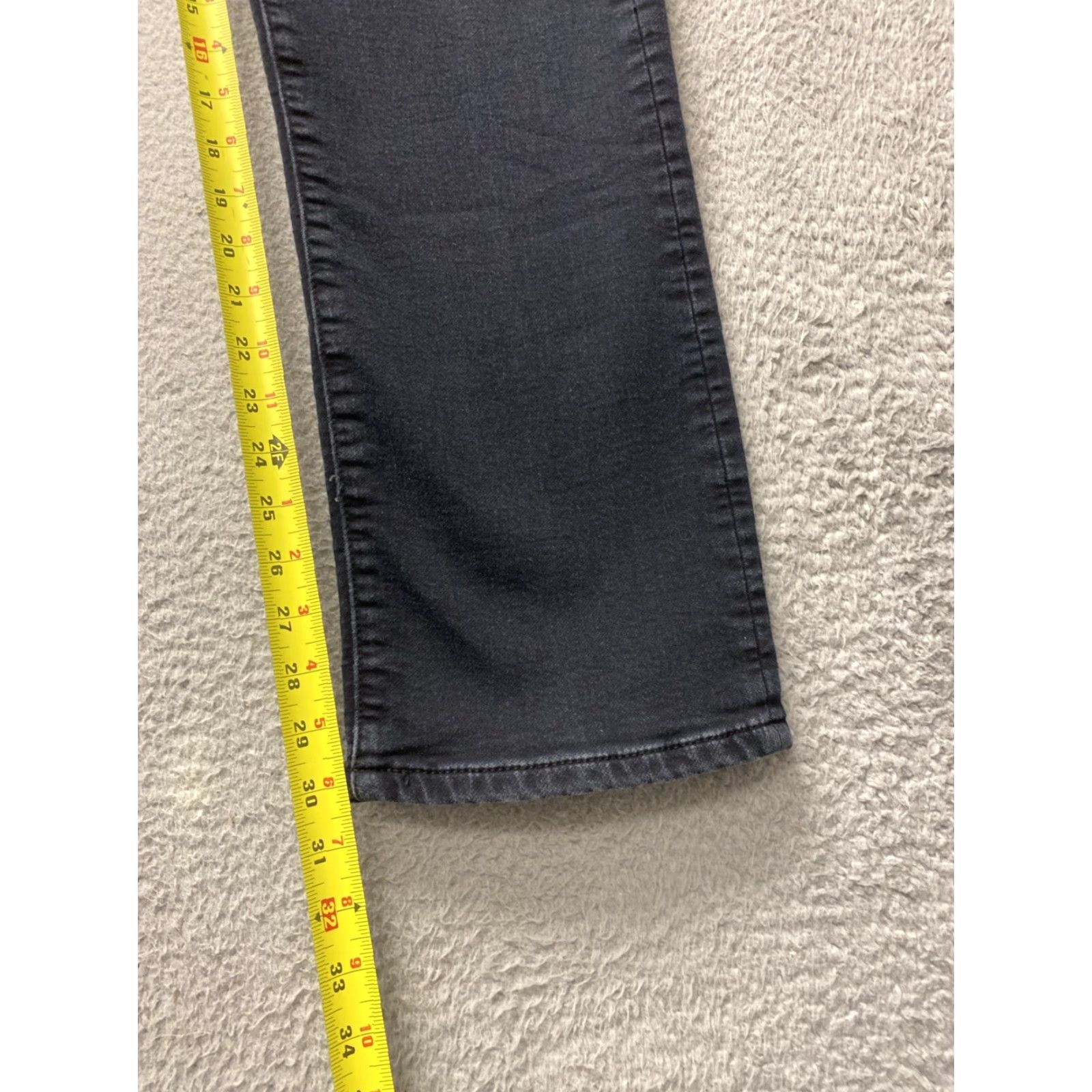 Joseph Abboud Joseph Abboud Jeans Mens 36x30 Black Fit Denim Straight Leg Stretch /0646 Size US 36 / EU 52 - 5 Thumbnail