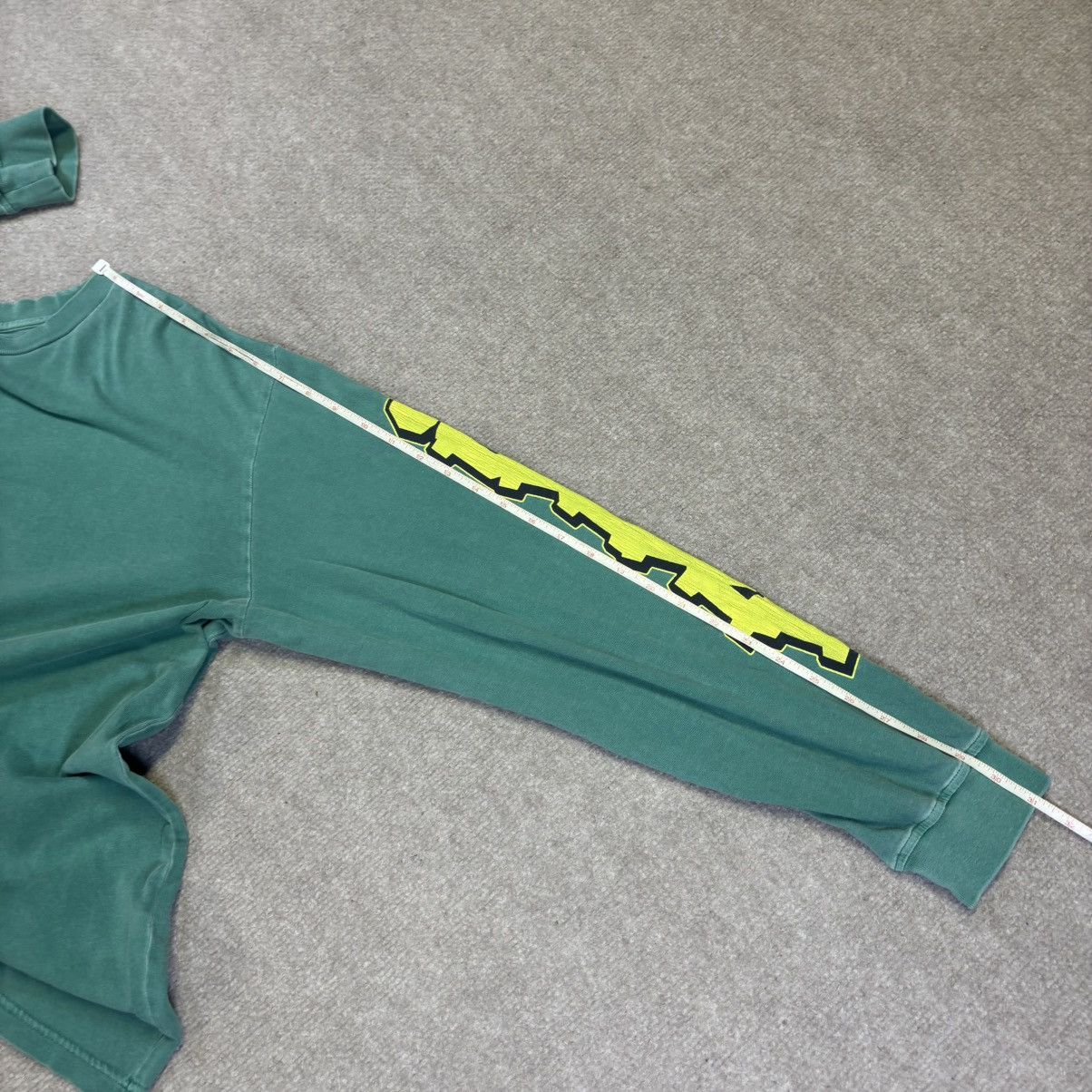 Supreme Supreme Cracked Sleeve L/S Top Shirt SS26 (Green) | Grailed