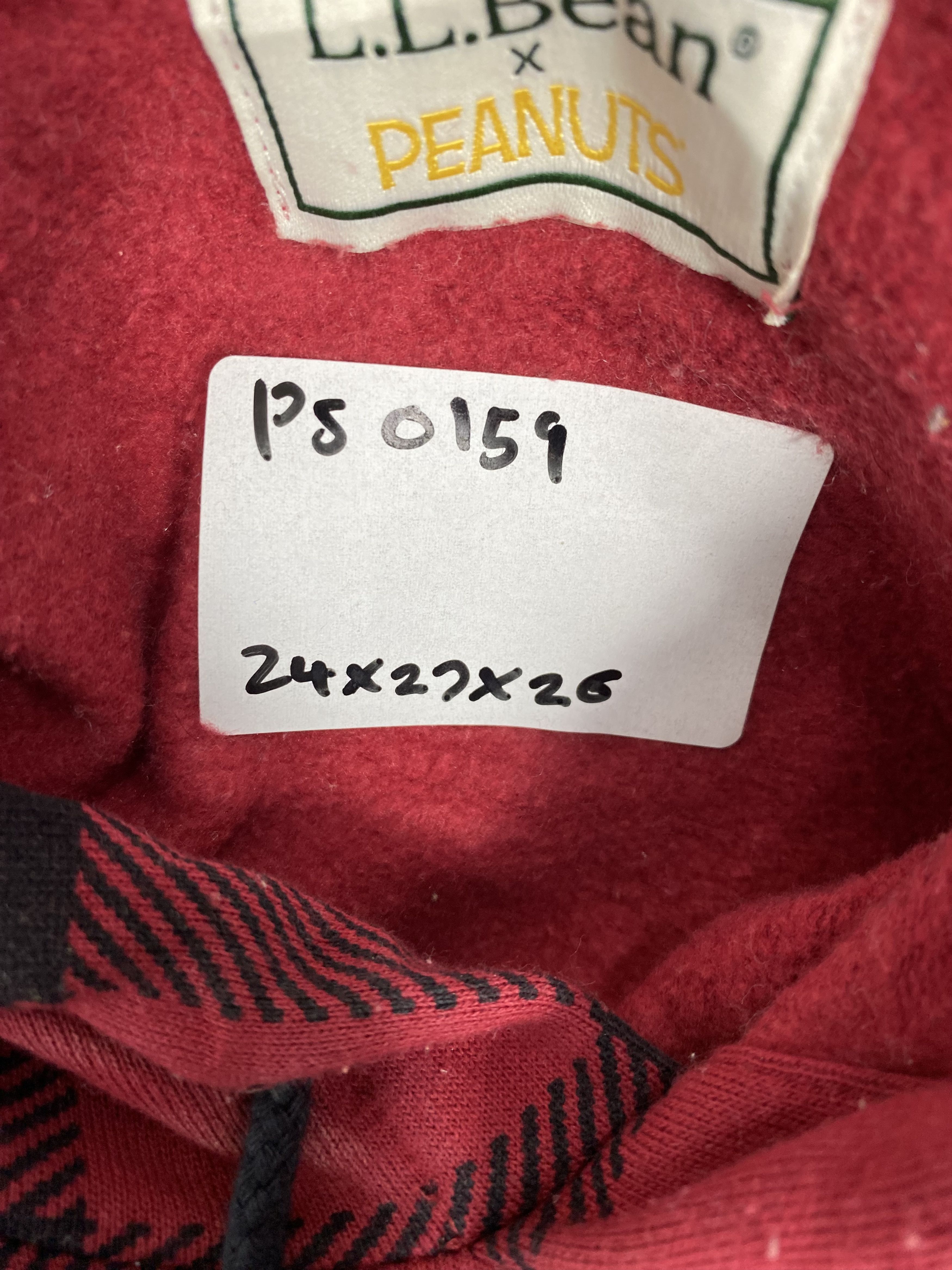 L.L. Bean Vintage LL Bean X Peanuts Checkered Hoodie PS0159 Size US M / EU 48-50 / 2 - 10 Thumbnail