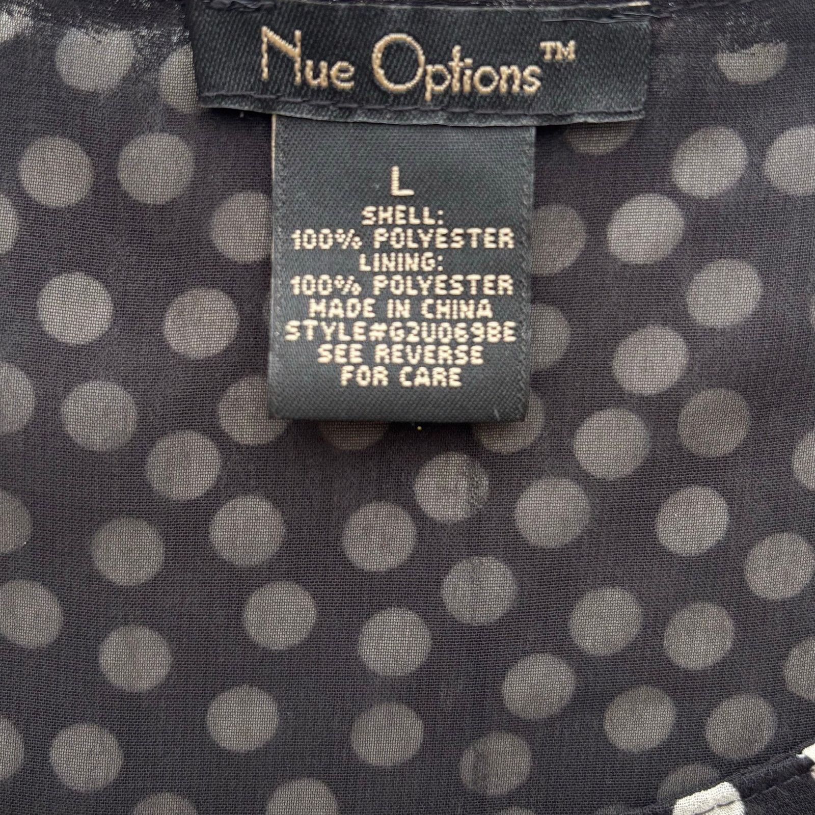 Other Nue Options Black & White Polka Dots Ruffle Tank Top Size L Size L / US 10 / IT 46 - 7 Thumbnail