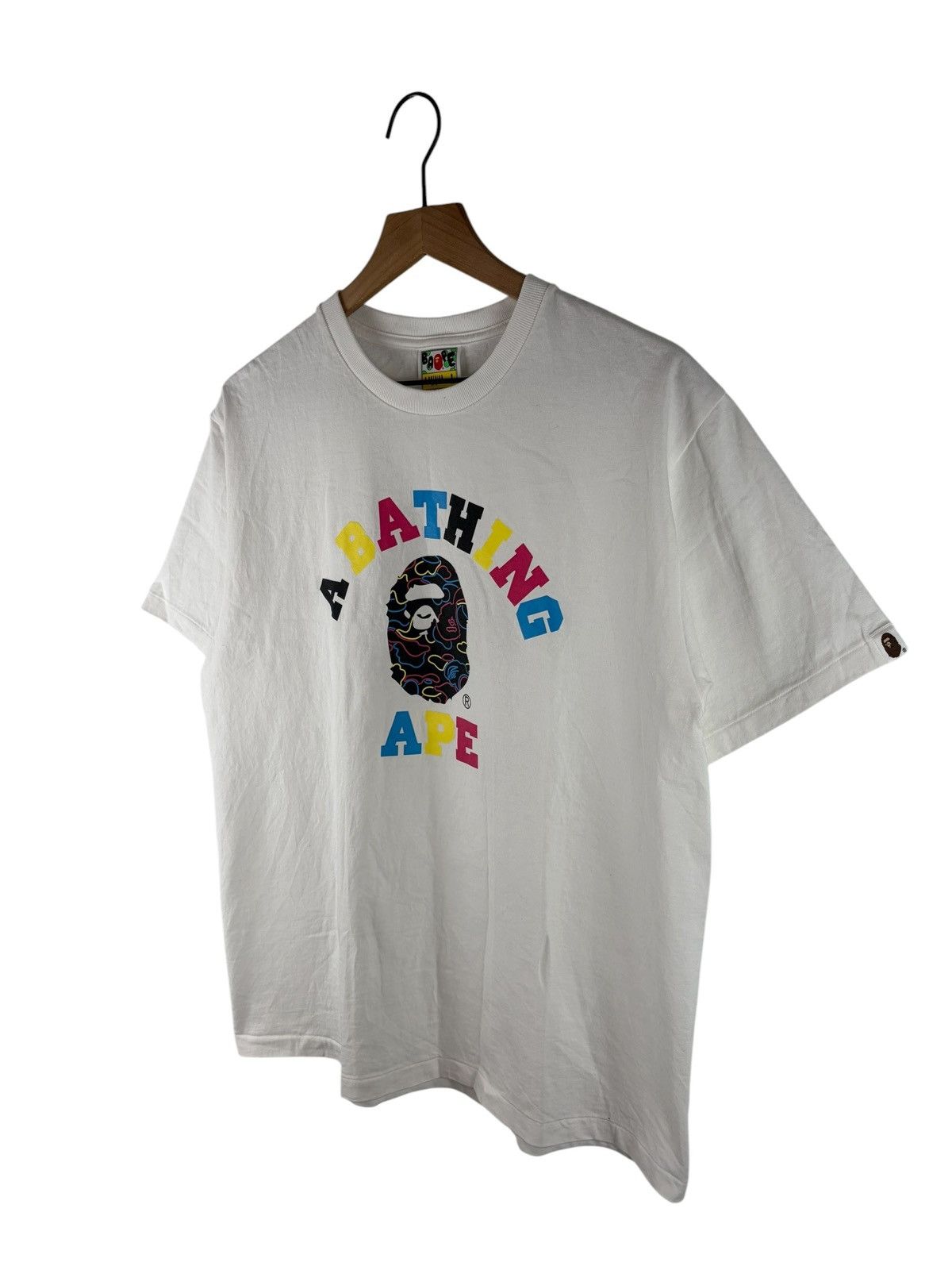 Bape SS25 BAPE Neon Camo College Tee Size US L / EU 52-54 / 3 - 2 Thumbnail