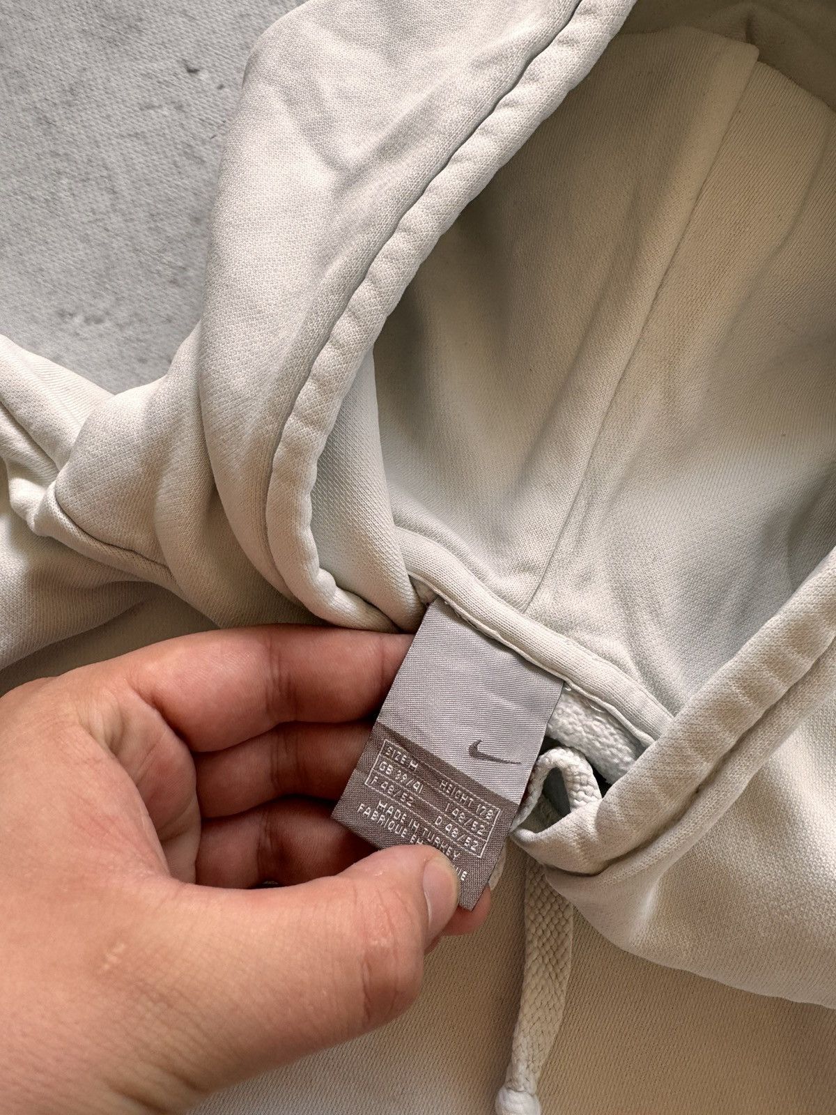 Nike × Vintage NIKE VINTAGE BASIC LOGO OVERSIZE BOXY HOODIE Size US M / EU 48-50 / 2 - 5 Thumbnail