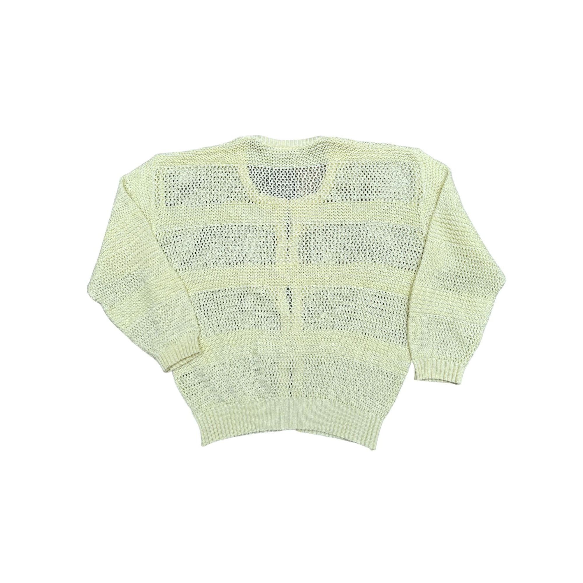 Courreges Vintage 1970S Light Yellow Knit Size S / US 4 / IT 40 - 2 Thumbnail