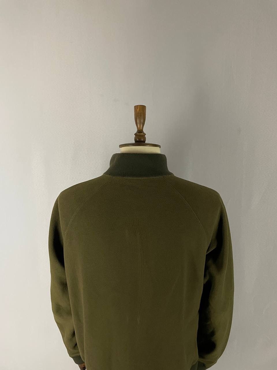 Prada Prada Fleece Sweater Khaki Zip Size US XXL / EU 58 / 5 - 9 Thumbnail