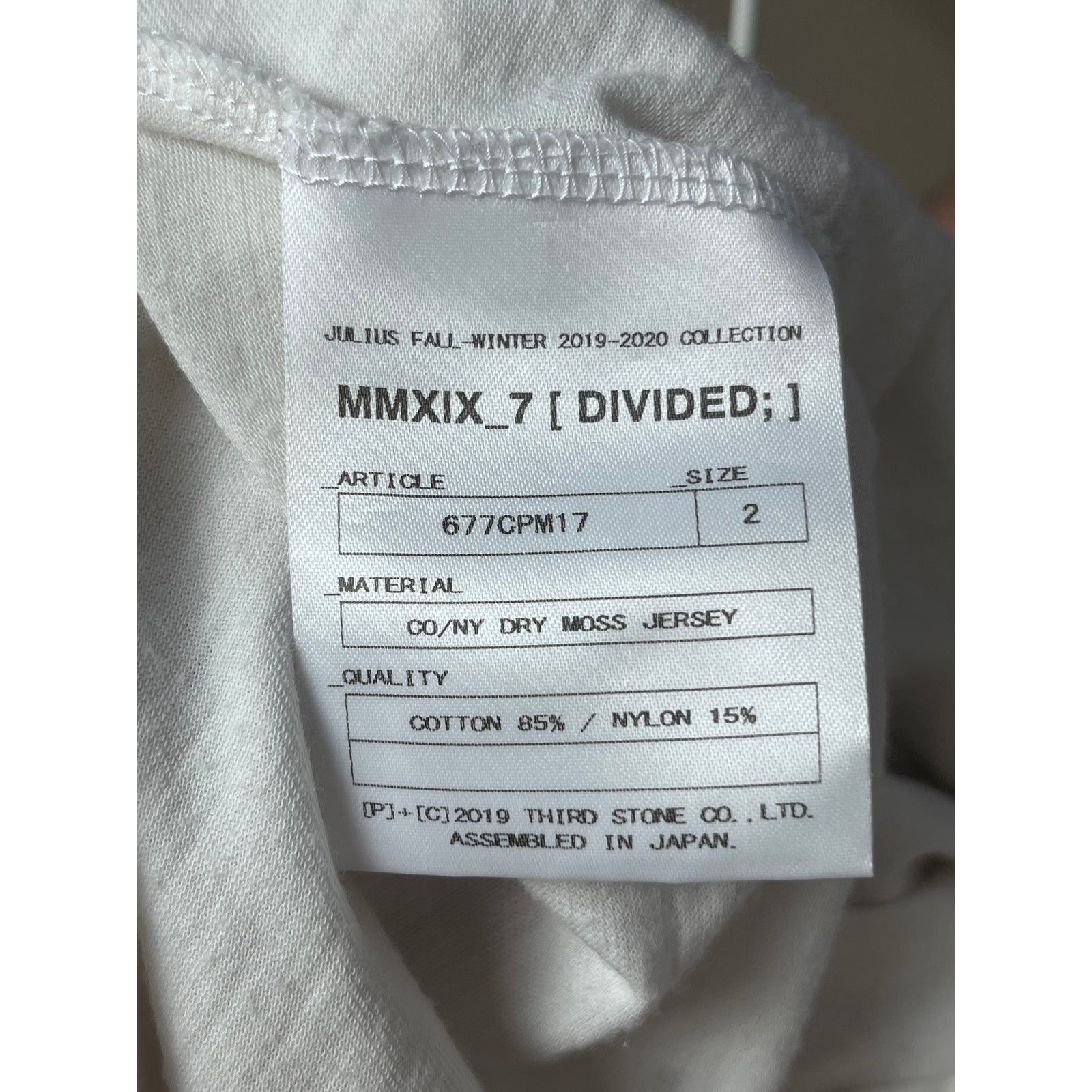 Julius Julius Divided Graphic Print Oversized Longsleeve FW 19-20 Size US M / EU 48-50 / 2 - 9 Thumbnail