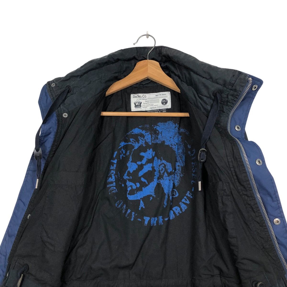 Diesel 📌Vintage Biker Jacket Zipper Diesel Co Size US M / EU 48-50 / 2 - 15 Thumbnail