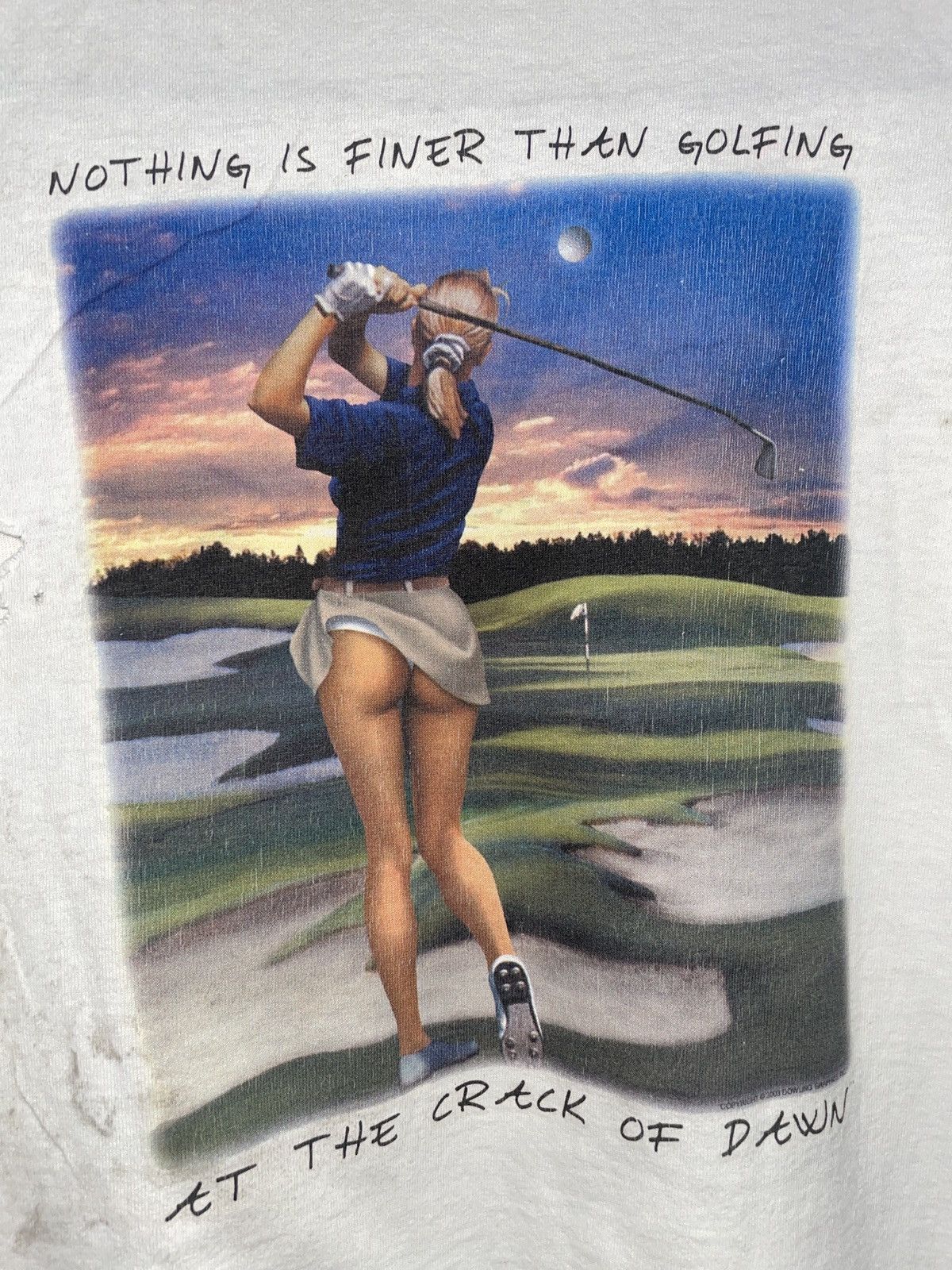 Other CRACK OF DAWN GOLFING GRAPHIC SHIRT Size US M / EU 48-50 / 2 - 7 Thumbnail