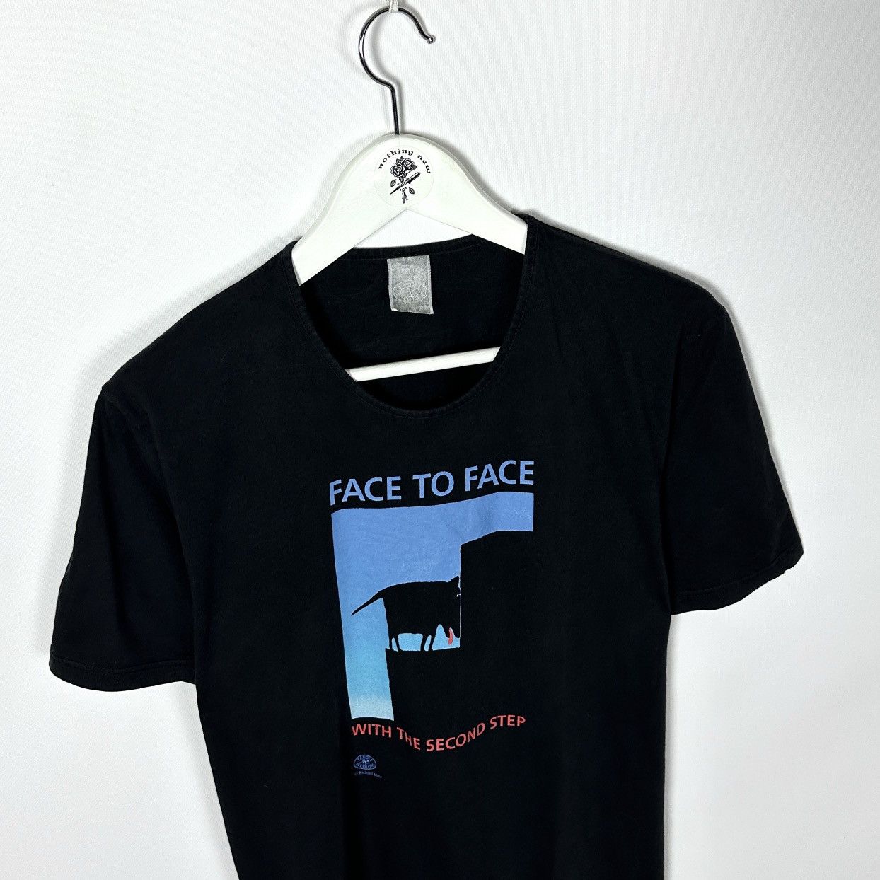 Vintage Vintage 90s Richard Stine Face To Face second step tee y2k Size US M / EU 48-50 / 2 - 3 Thumbnail