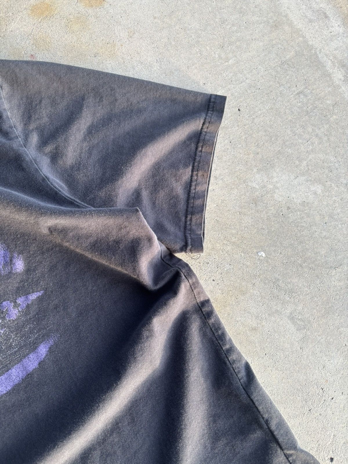 Levi's Crazy Faded Black Levis Boxy Smoked Out Eagle Tee Size US L / EU 52-54 / 3 - 5 Thumbnail
