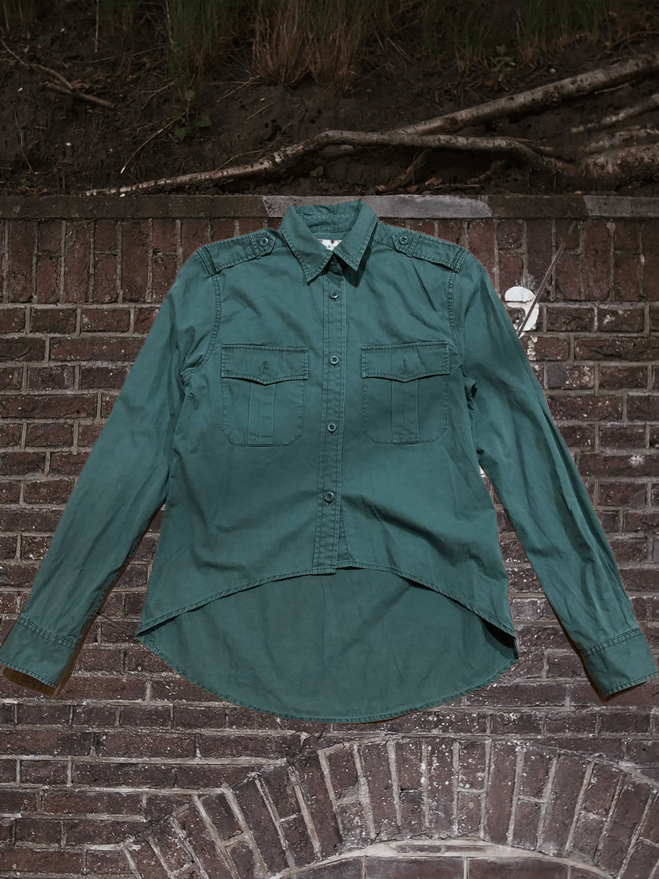Denim & Supply Ralph Lauren Ralph Lauren Denim & Supply S/P Army Green Shirt Size US S / EU 44-46 / 1 - 1 Thumbnail