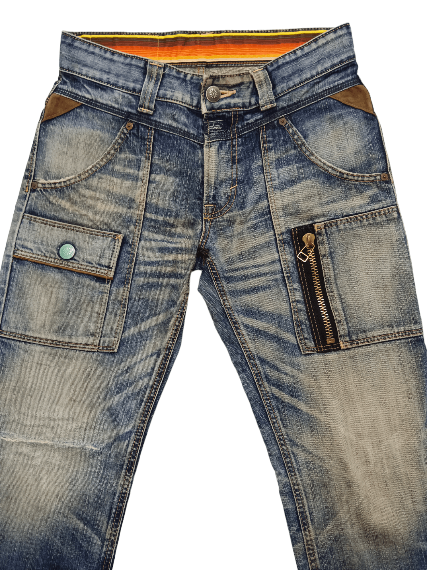 Edwin Vintage🔥🔥Edwin Multi Pocket Mudmax Bush Denim Size US 30 / EU 46 - 3 Thumbnail