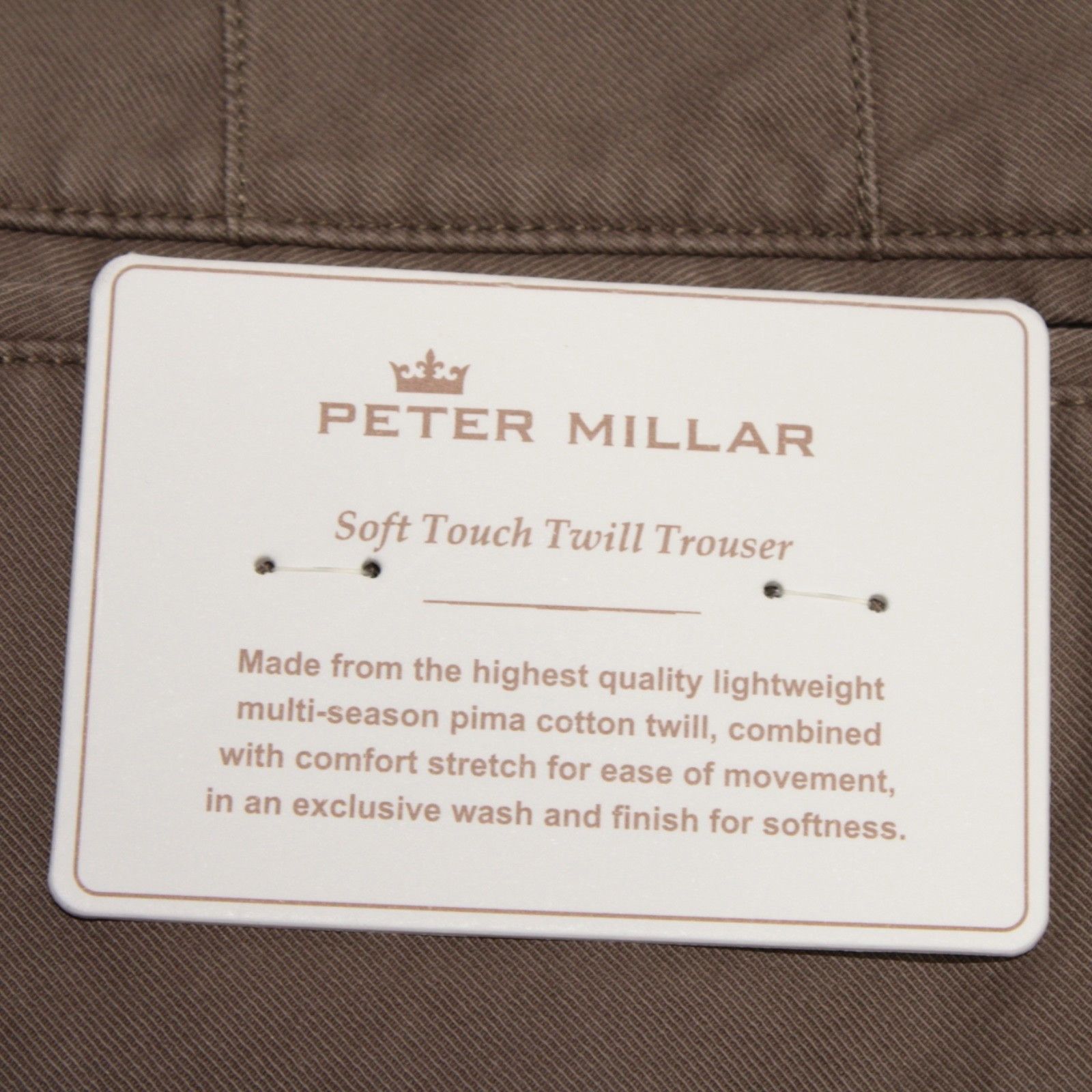 Peter Millar Peter Millar New with tags Chino Size 38 US In Brown Size US 38 / EU 54 - 7 Thumbnail