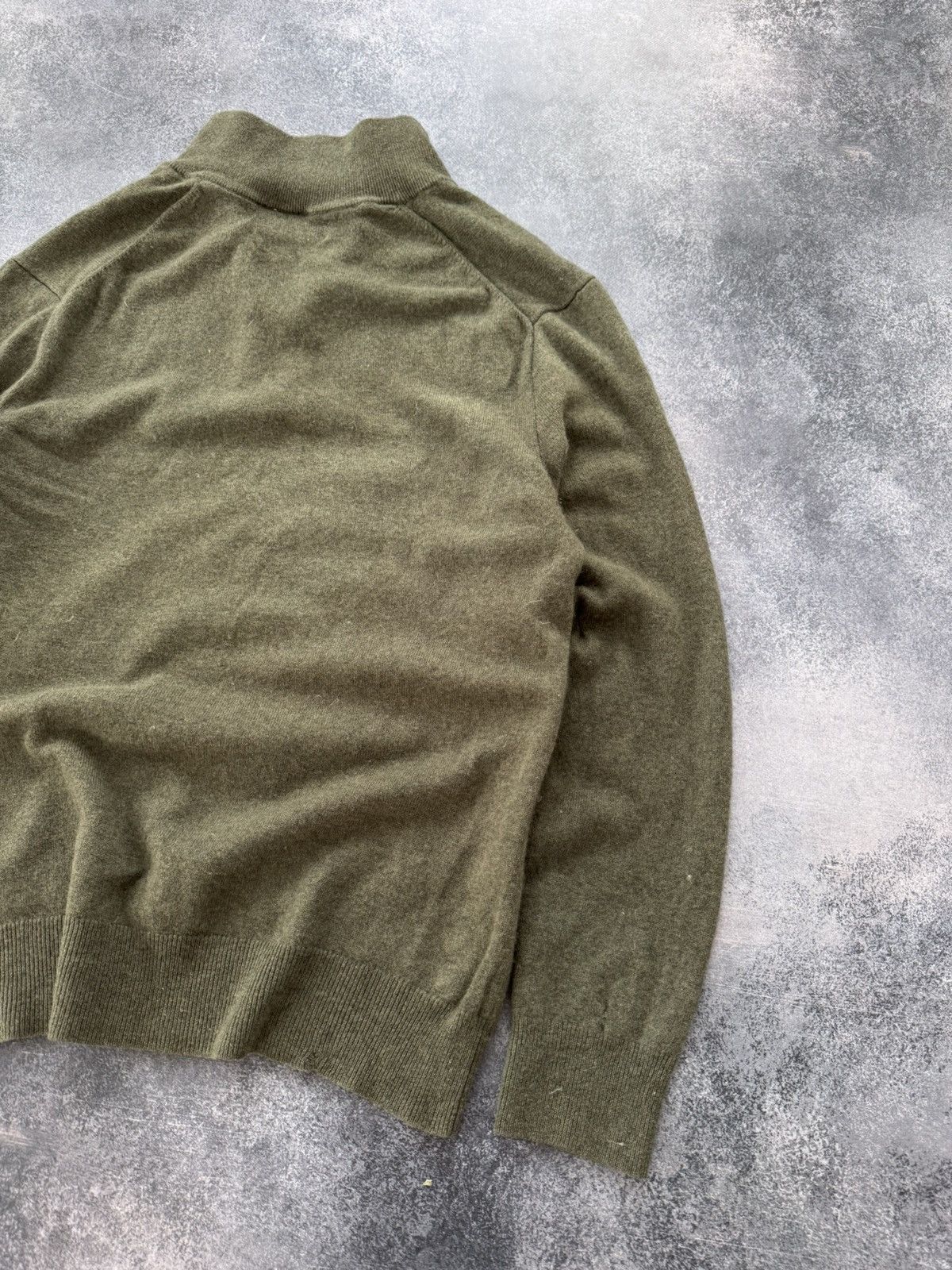 Polo Ralph Lauren VTG Polo Ralph Lauren 1/4 zip wool sweater Size US L / EU 52-54 / 3 - 9 Thumbnail