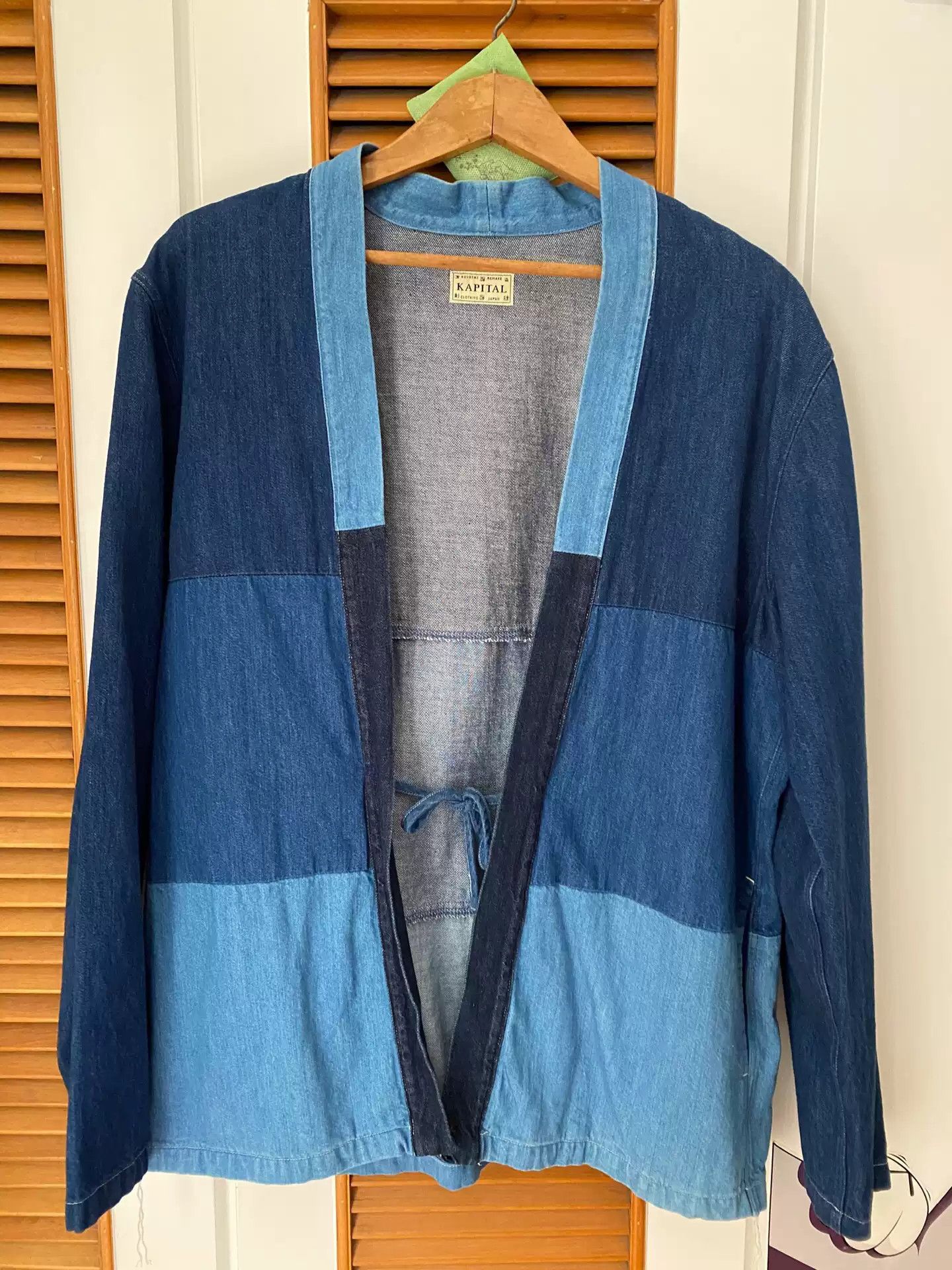 KAPITAL Visvim wtaps hirata and macro color matching denim cassock