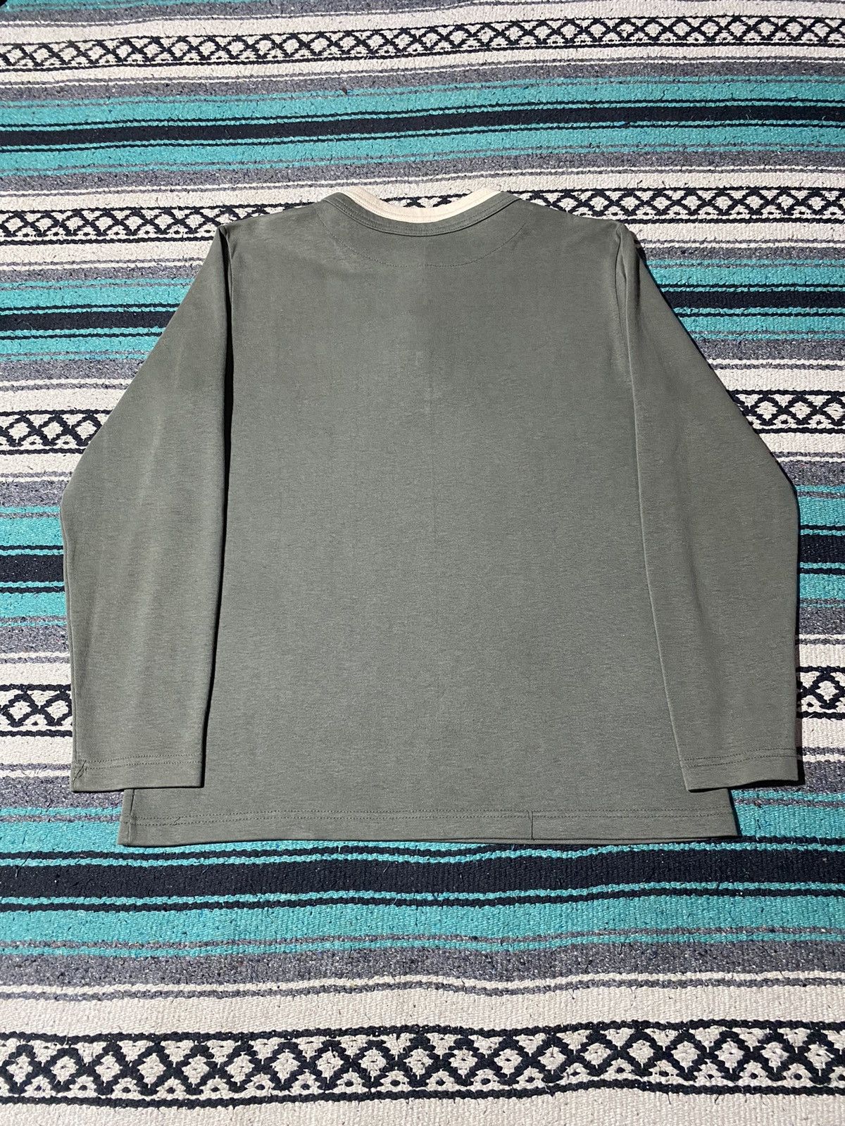 If Six Was Nine 2000s Unknown - Poem Chest Belts Longsleeve Size US M / EU 48-50 / 2 - 5 Thumbnail