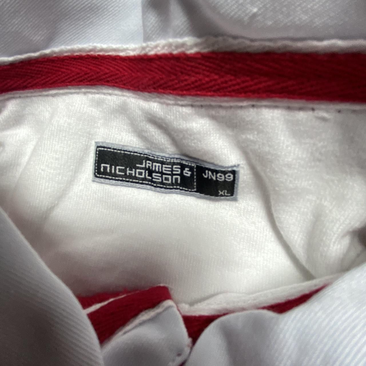 Japanese Brand Vintage Kilkenny Rugby Shirt Red/White XL Size US XL / EU 56 / 4 - 4 Thumbnail