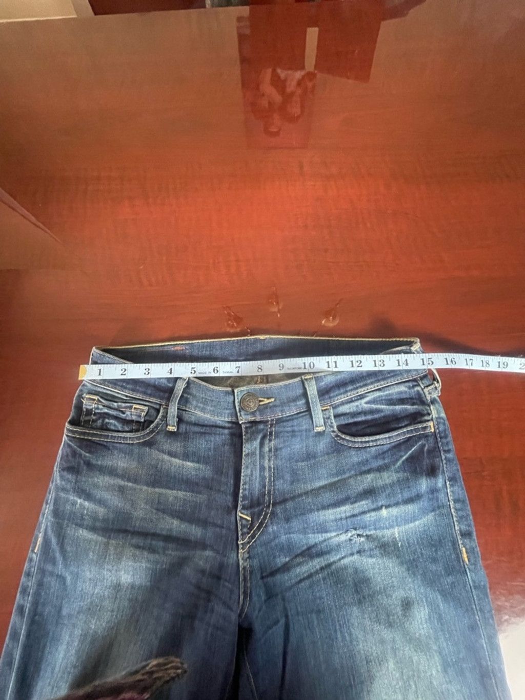 True Religion True Religion Mid Rise Skinny Jeans Size 28 Made in USA Y2K Size 28" / US 6 / IT 42 - 7 Thumbnail