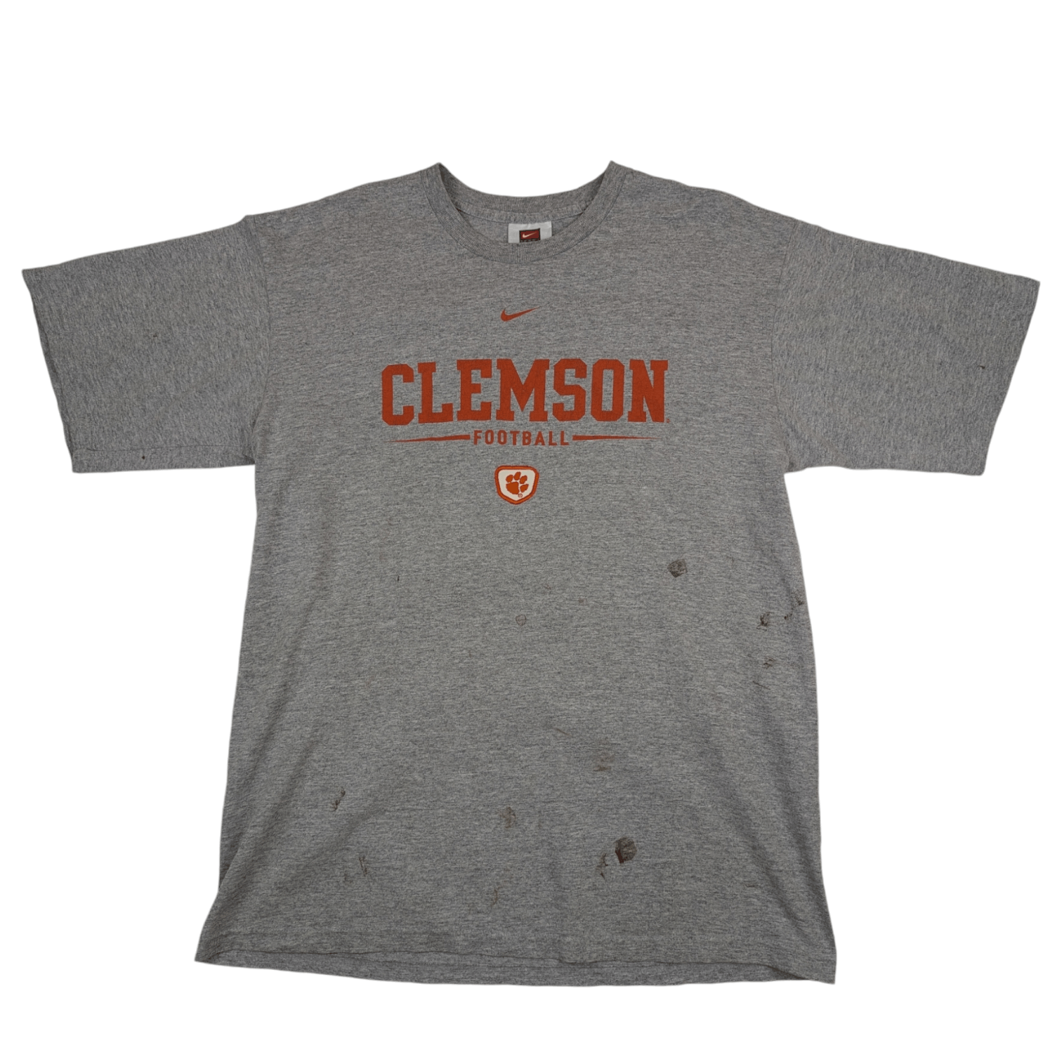 Nike Vintage NIKE Clemson Tigers Football NFL Tee University Size US M / EU 48-50 / 2 - 2 Thumbnail