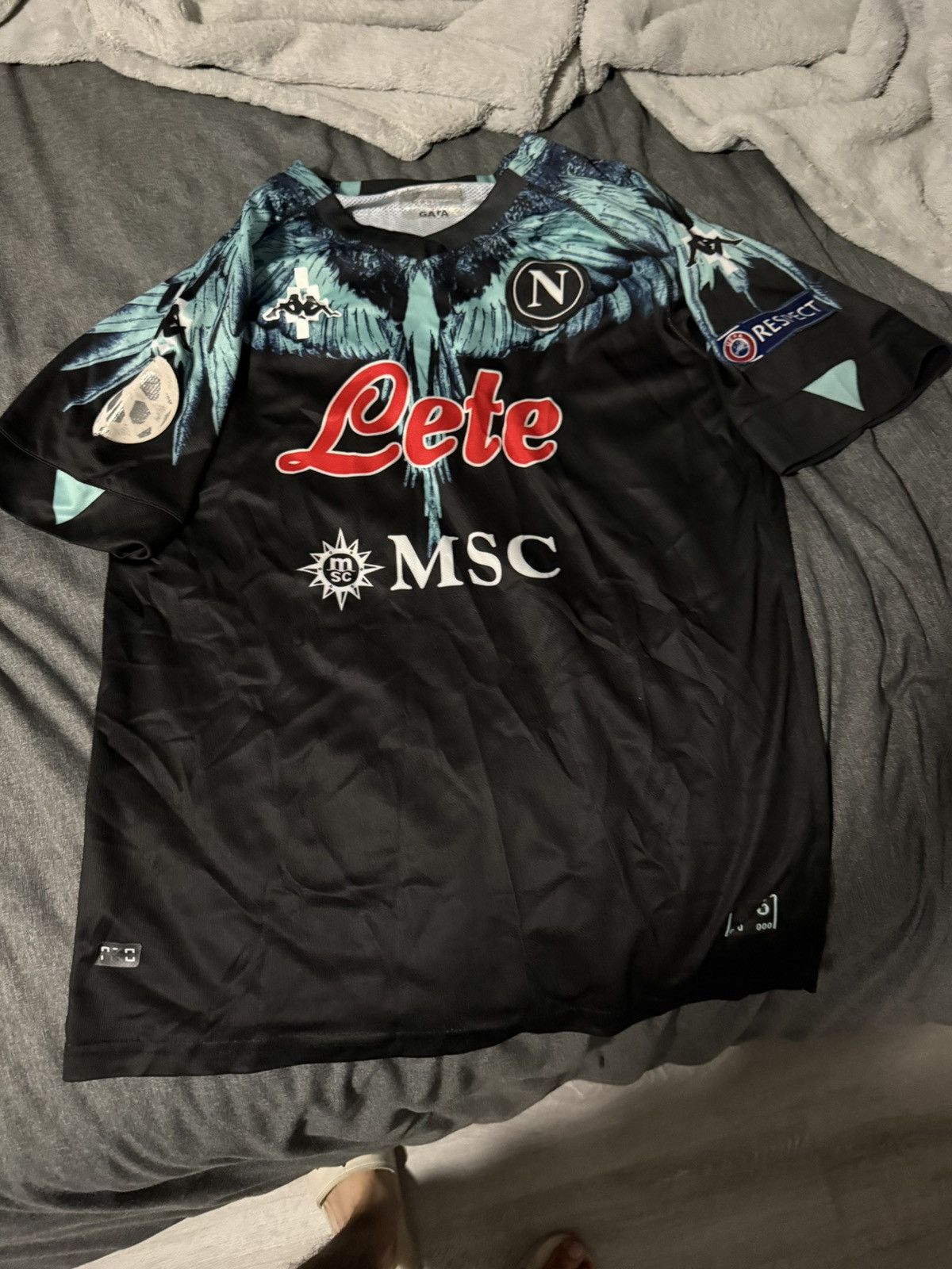 Kappa × Vintage Napoli Third Kit Jersey Size US M / EU 48-50 / 2 - 1 Thumbnail