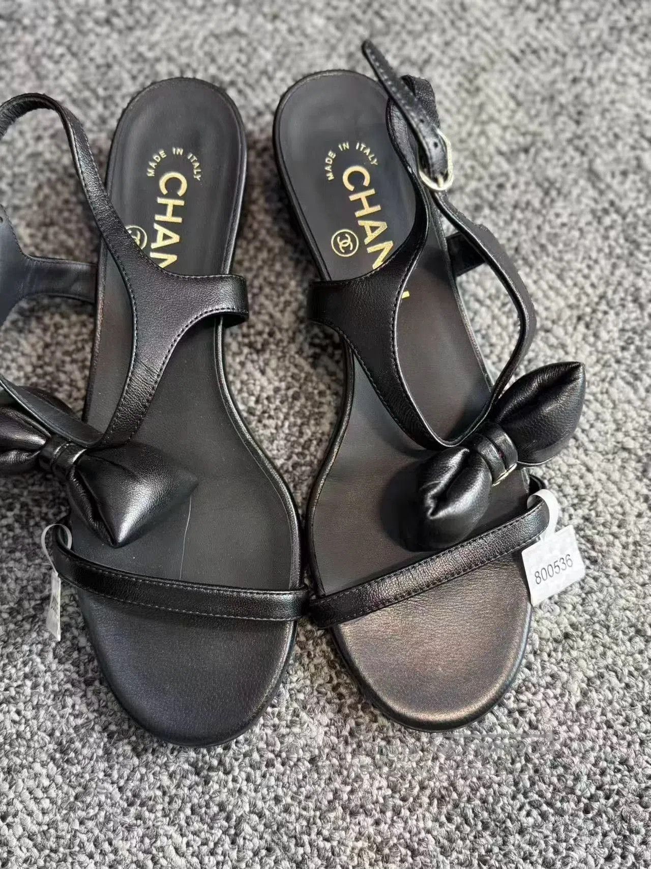 Chanel Chanel Bow Sandal Size 36. Size US 5 / IT 35 - 3 Thumbnail