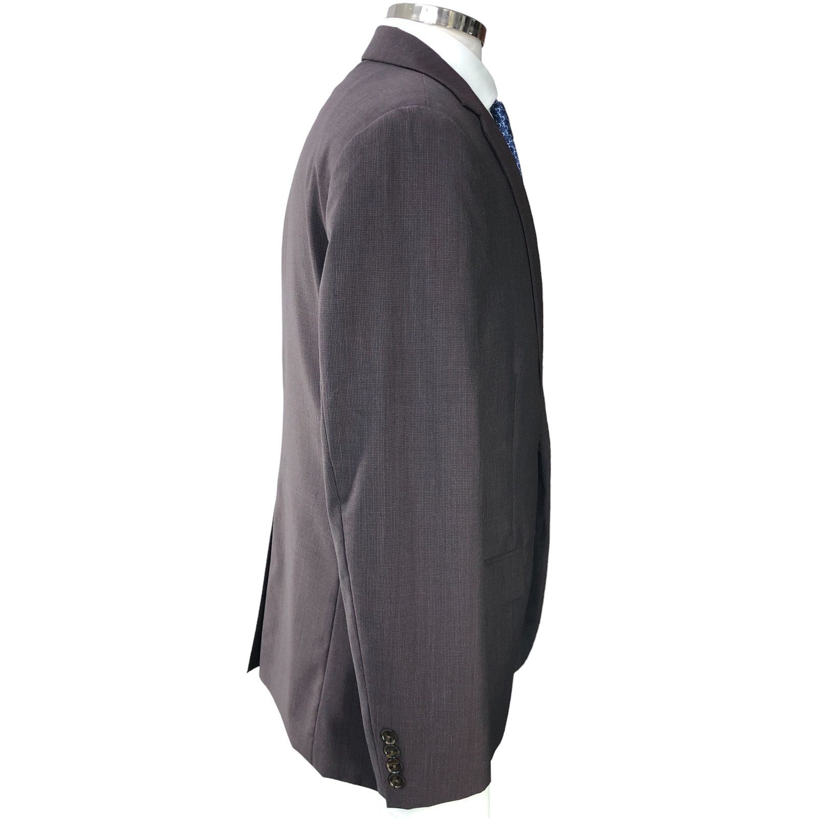 J.Crew J Crew Factory Mens Size 40R Thompson Sport Coat Wool Brown Size 40R - 10 Thumbnail