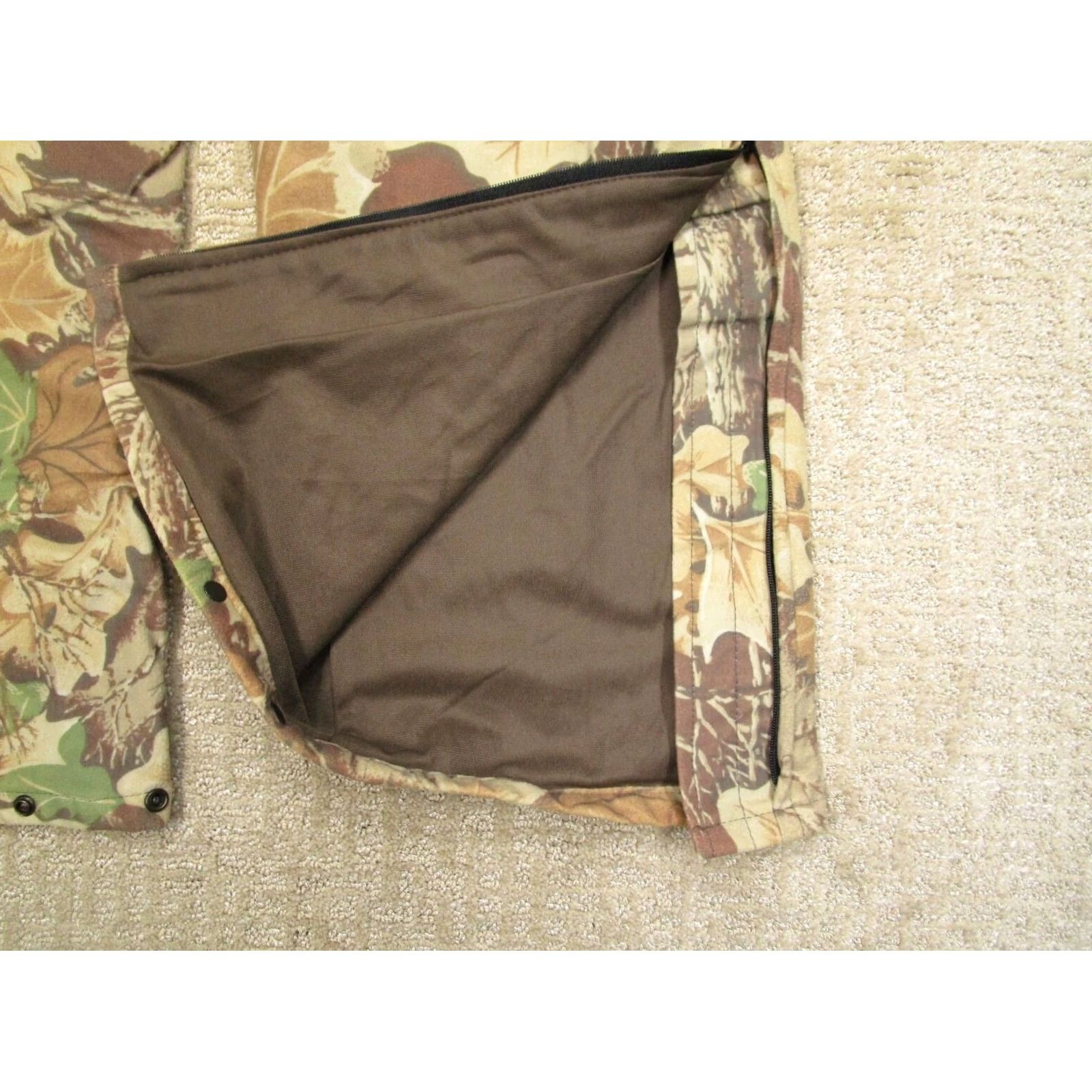 Walls VINTAGE Walls Hunting Pants Men L Brown Camouflage Nylon Polyester Waterproof Windbreaker, Logo, 90s Size US 33 - 5 Thumbnail