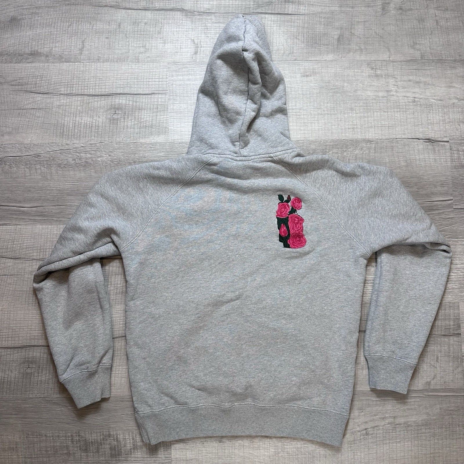 Soulland SOULLAND Rose Hoodie Pullover Sweatshirt Small Embroidered Size US S / EU 44-46 / 1 - 8 Thumbnail
